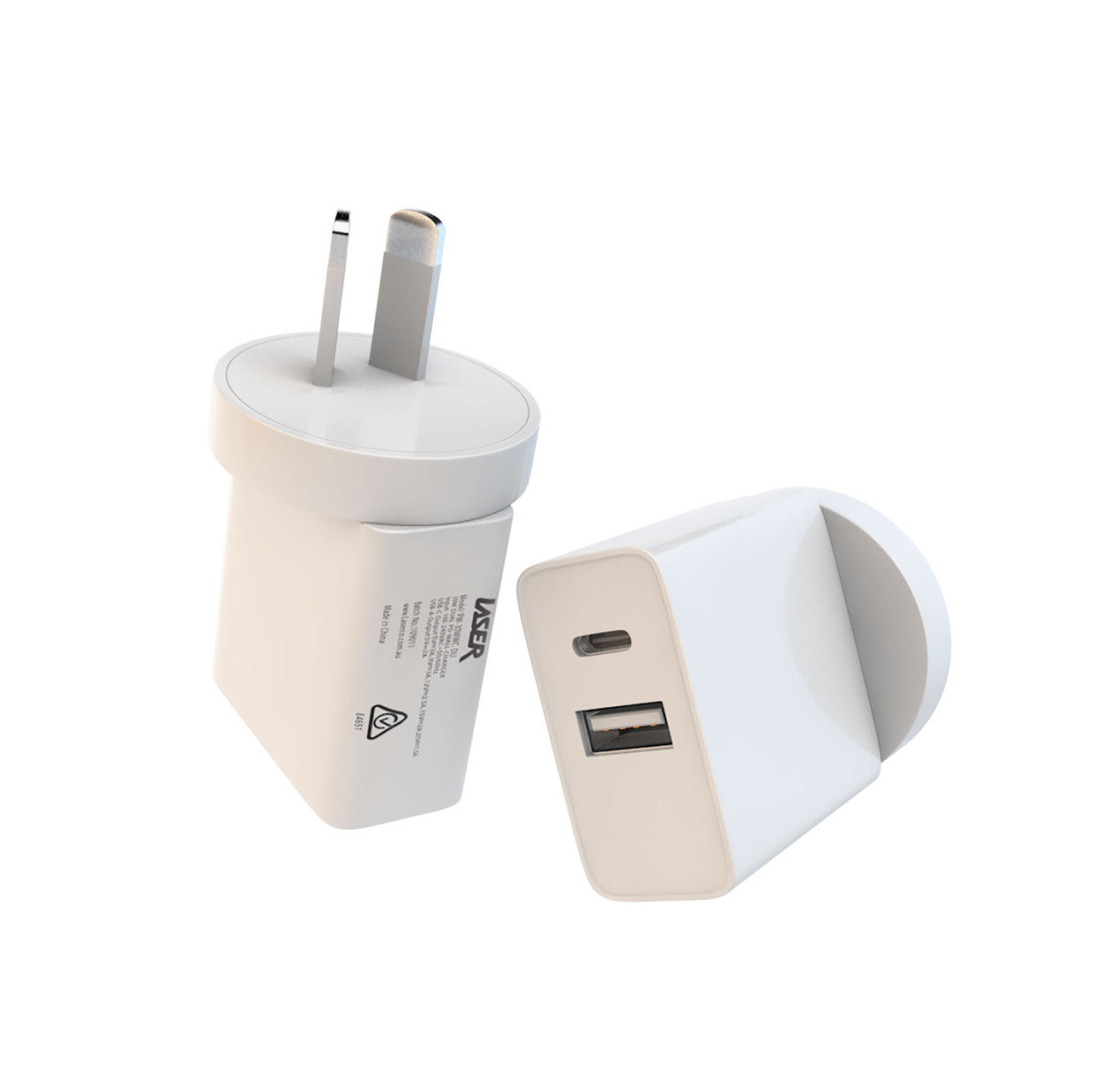 Laser ChargeCore USB-C 30W Dual PD Wall charger 8