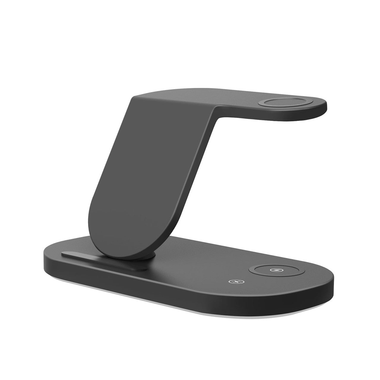 Laser 3 in 1 Wireless Charging Station Black 5