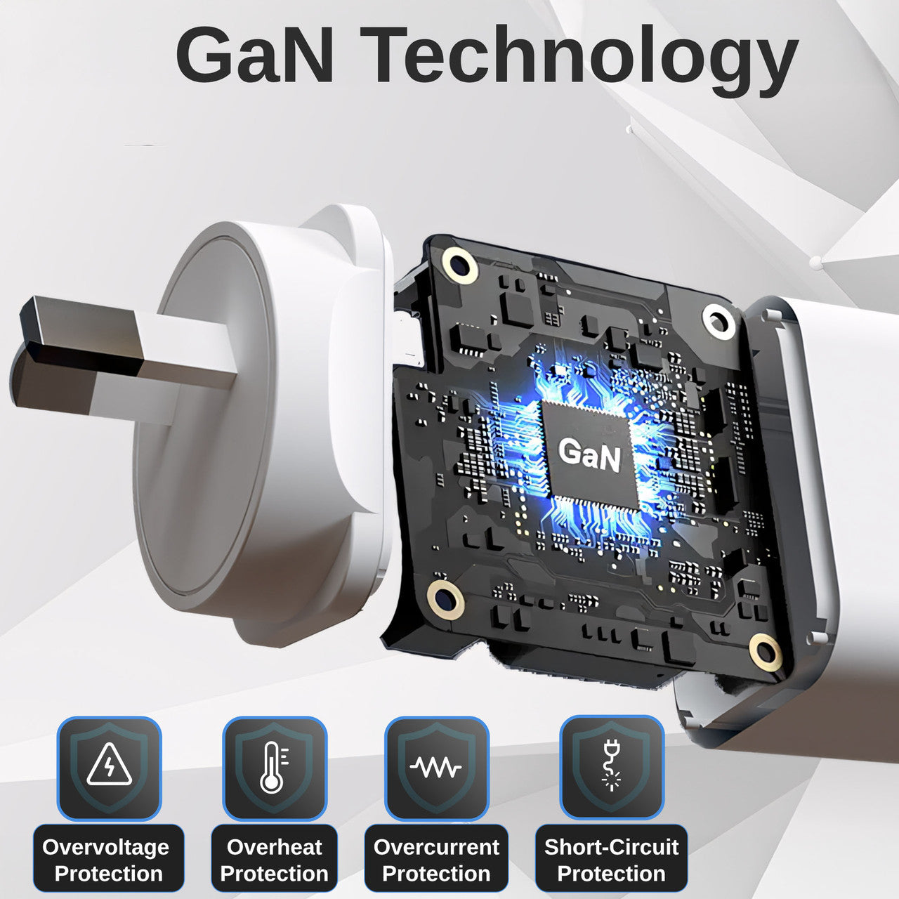 Laser ChargeCore 45W PD GaN USB-C Wall Charger 3