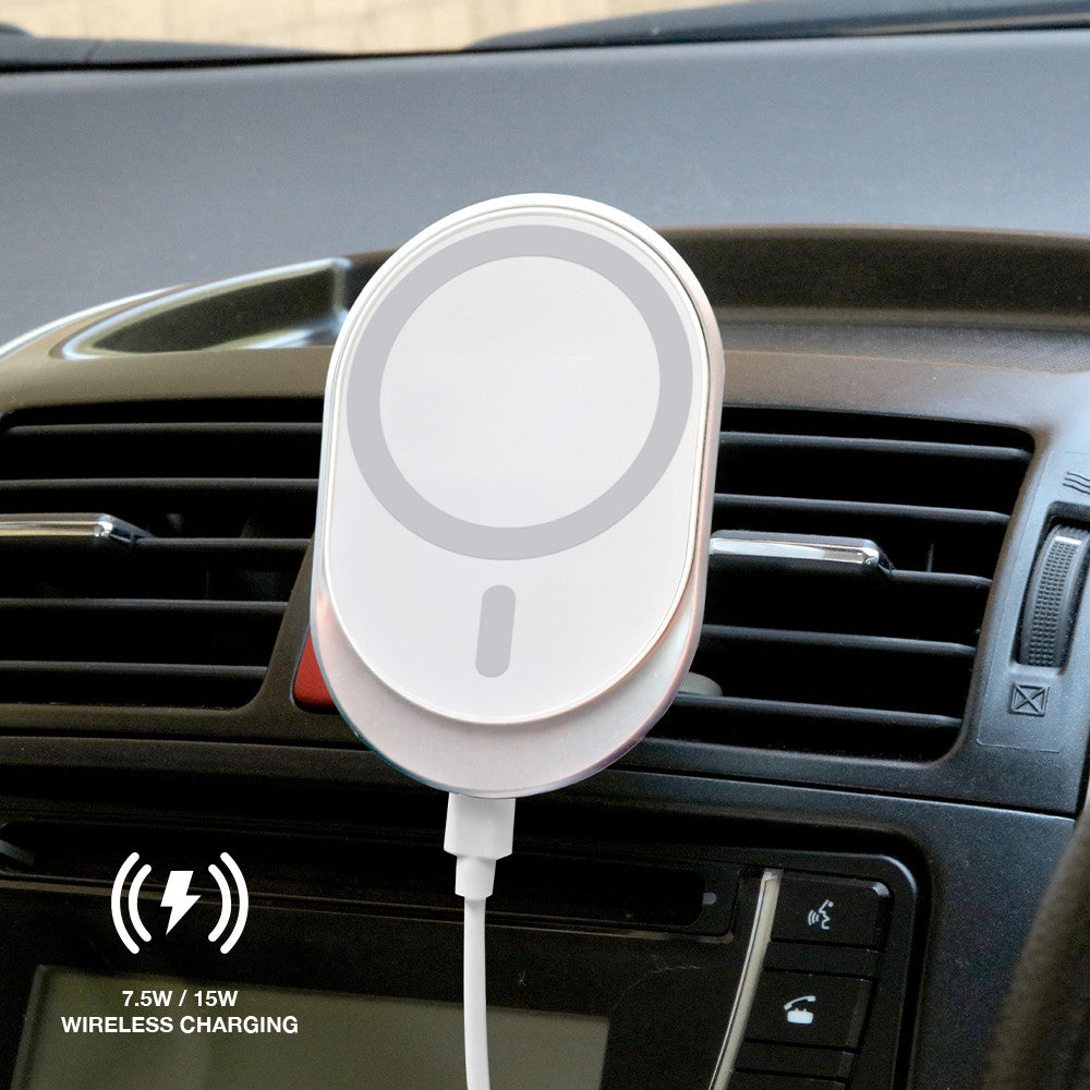 Laser MagSafe Car Vent Mount with 15W Wireless Charging 3