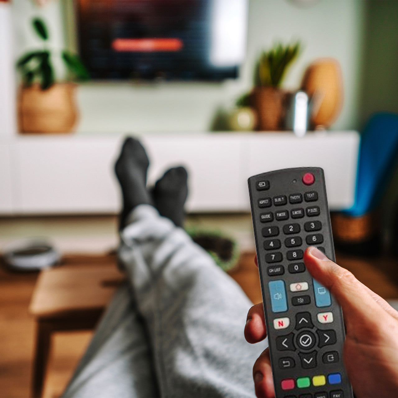Laser Universal TV Remote for Smart & LED TVs 4