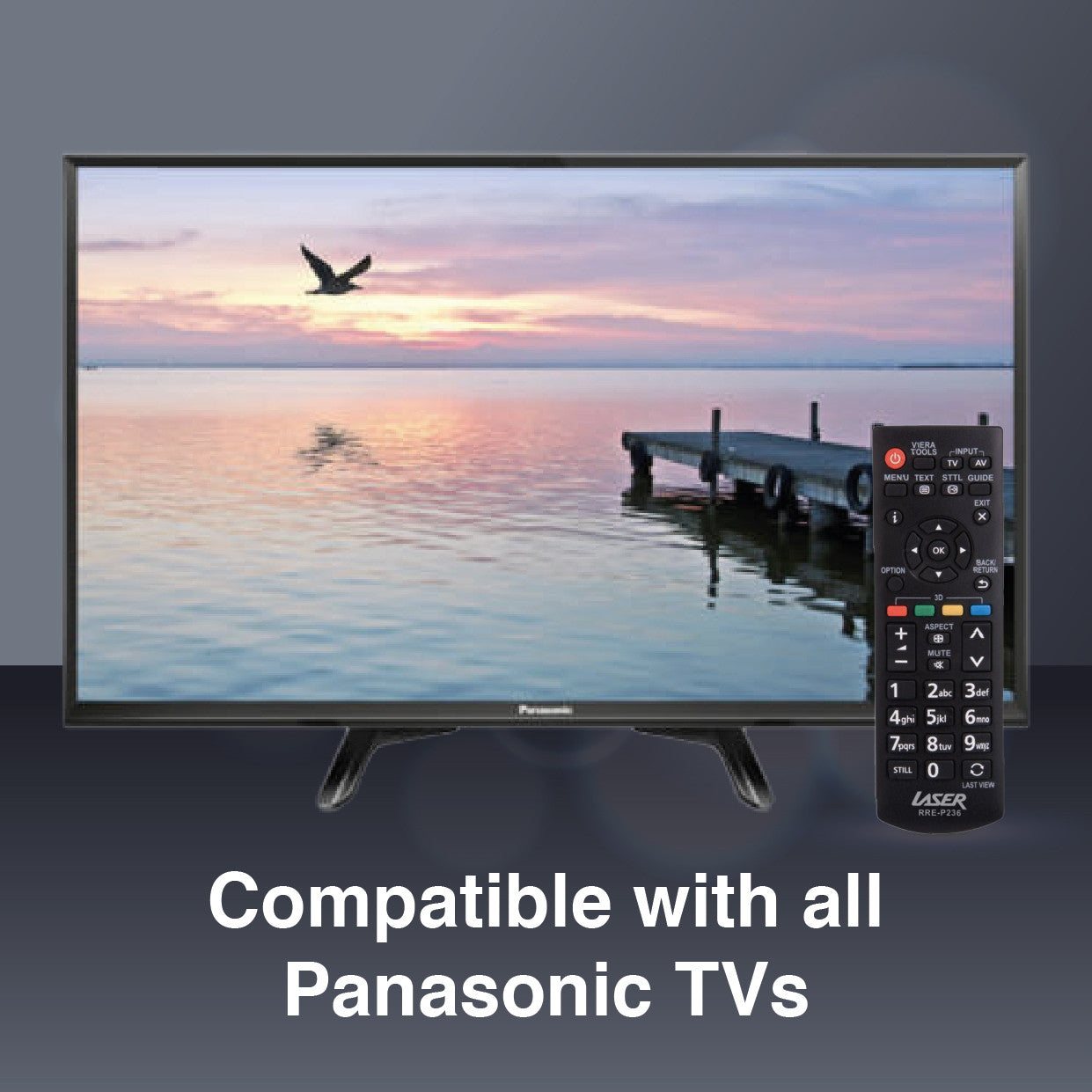 Laser Remote Control for Panasonic TV 3
