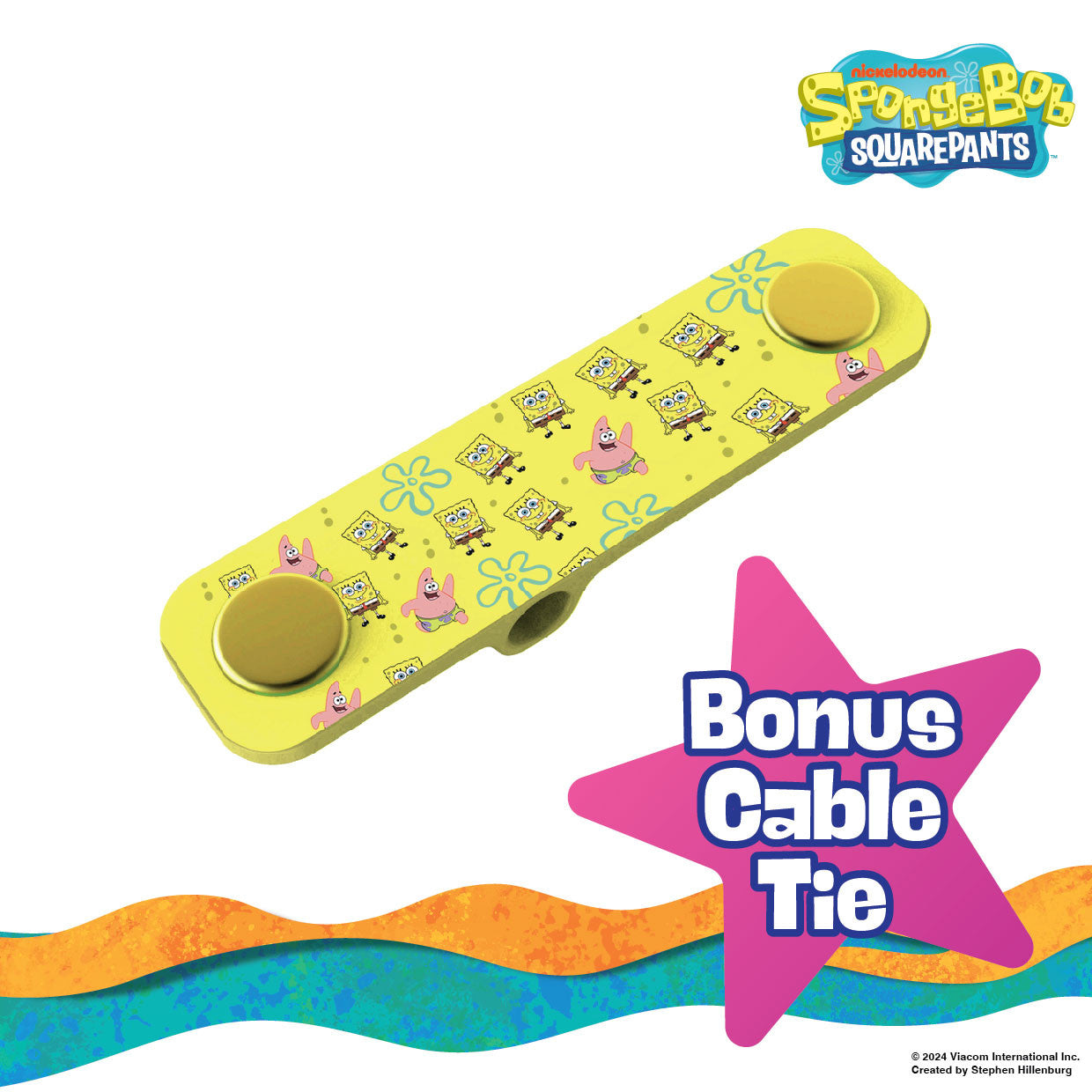 Sponge Bob SquarePants Lightning Cable 1M 5