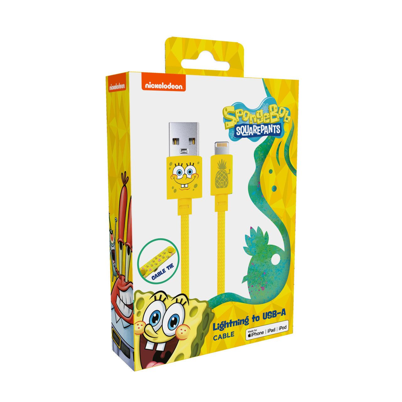 Sponge Bob SquarePants Lightning Cable 1M 6