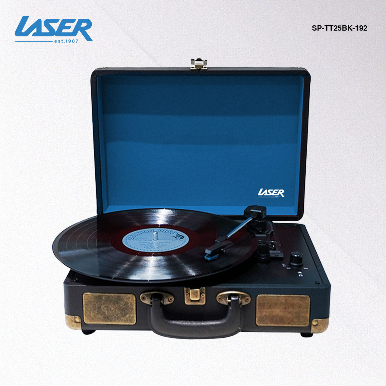 Bluetooth Suitcase Turntable with Speaker 7