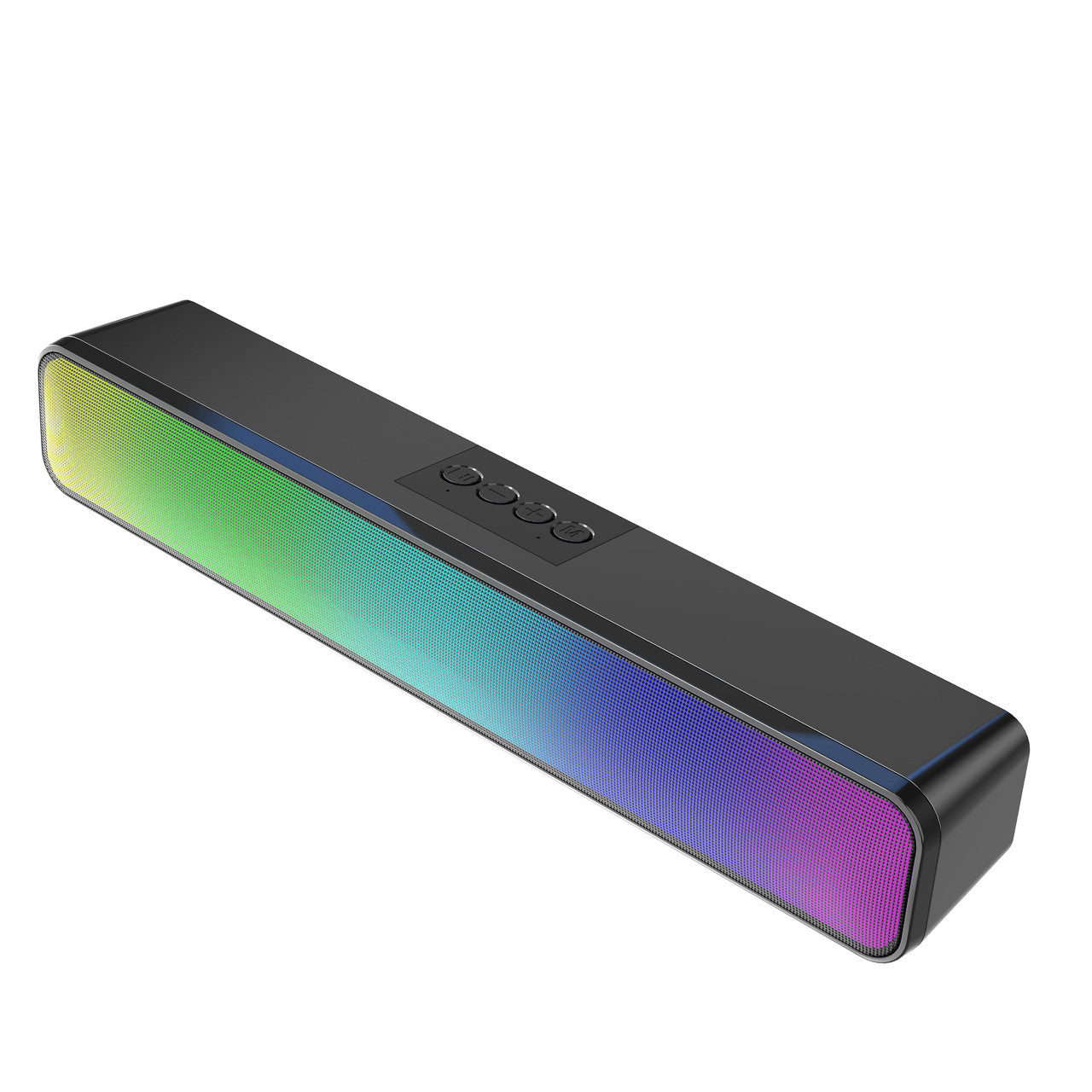 Laser RGB Bluetooth Gaming Soundbar Black 7