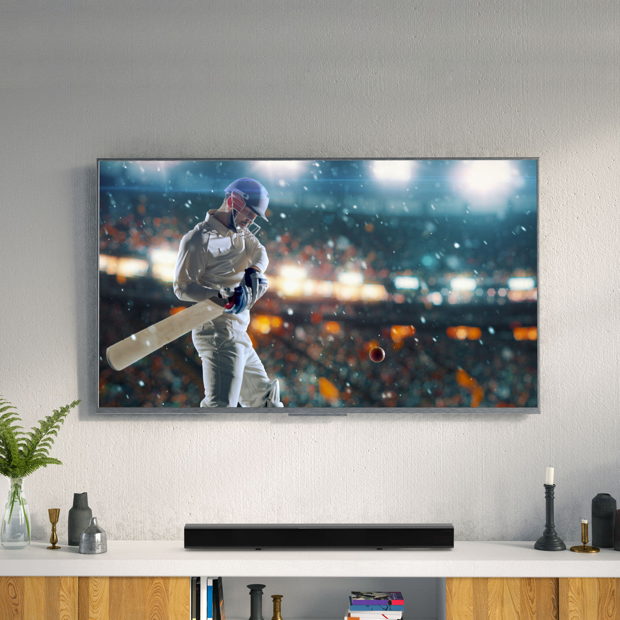 Laser Optical Soundbar with Wireless Sub-woofer 5