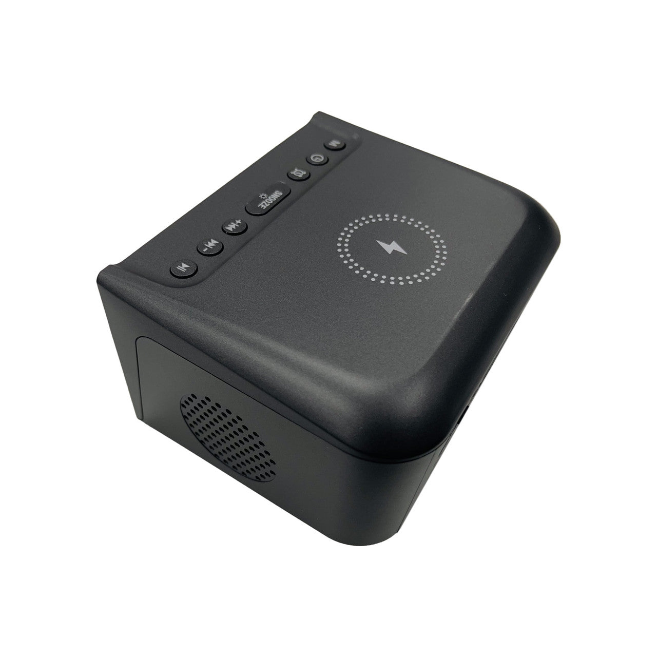 Laser Alarm Clock with Wireless Charging & Bluetooth 6