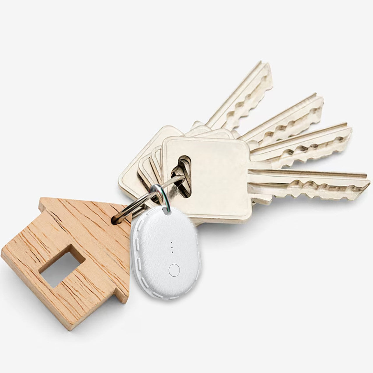 Laser Mini Smart Tag with Apple Find My Tracking White 3