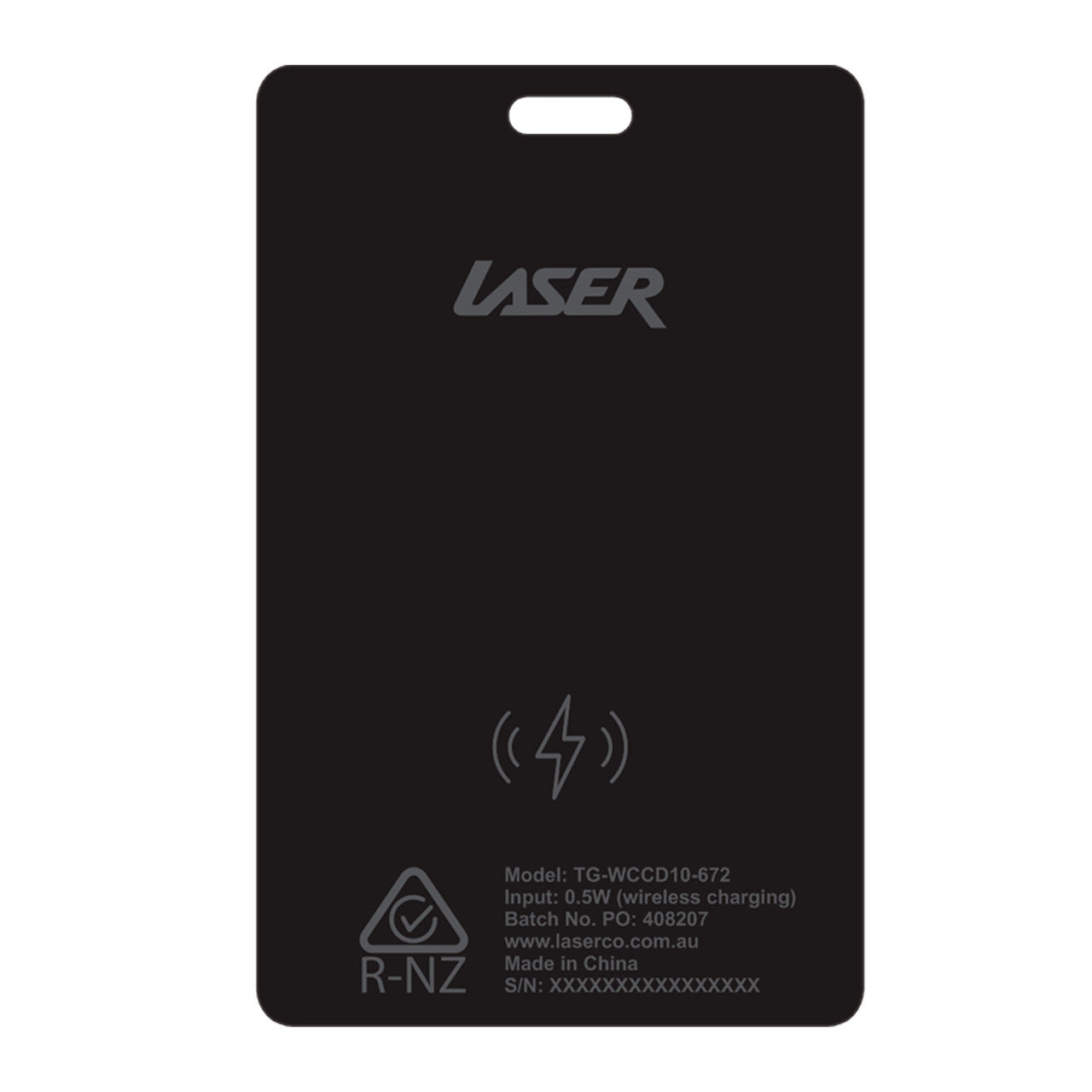 Laser Smart Card with Apple Find My & Wireless Charging 9