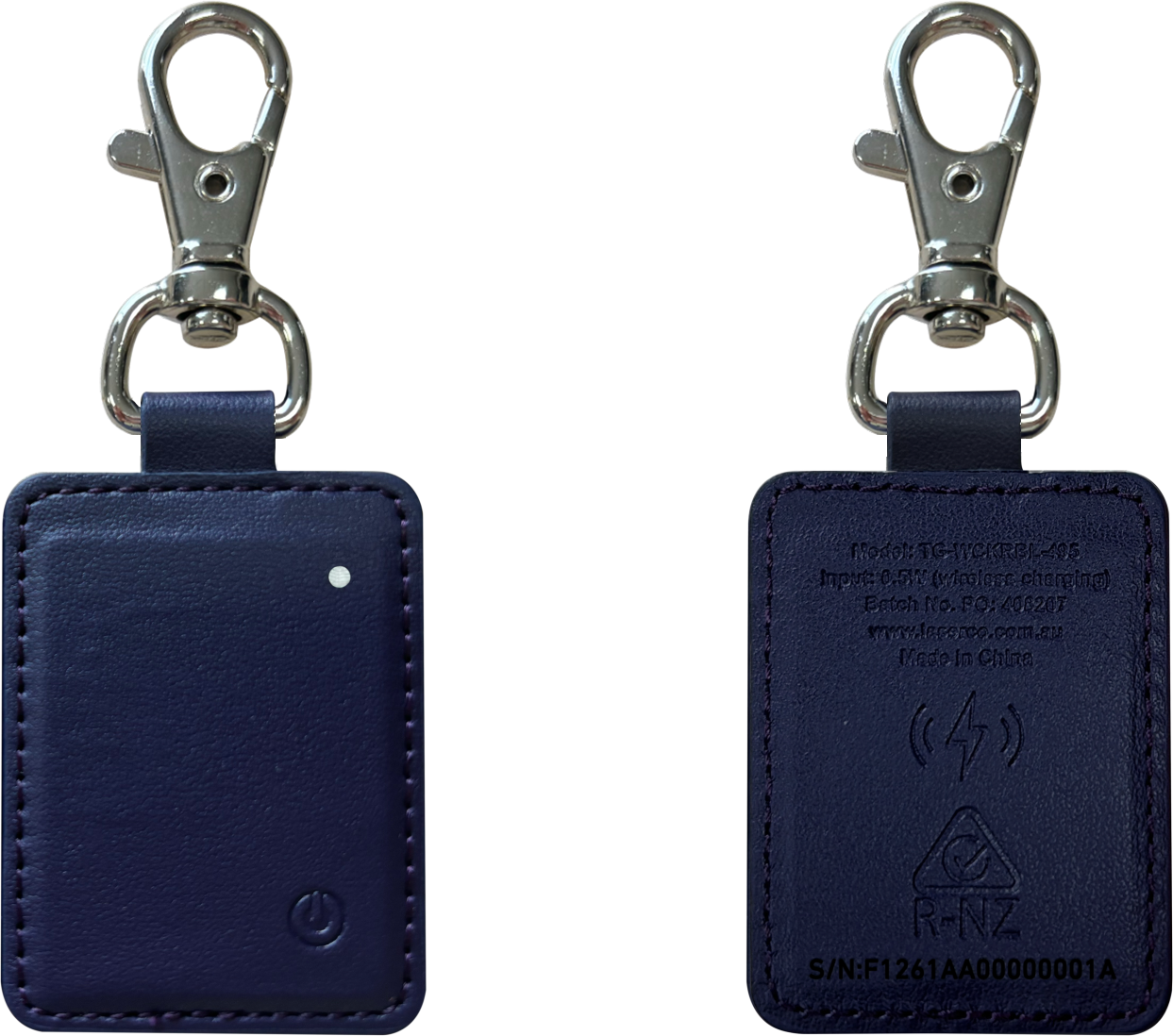 Laser Mini Smart Tag with Wireless Charging Navy Blue 8