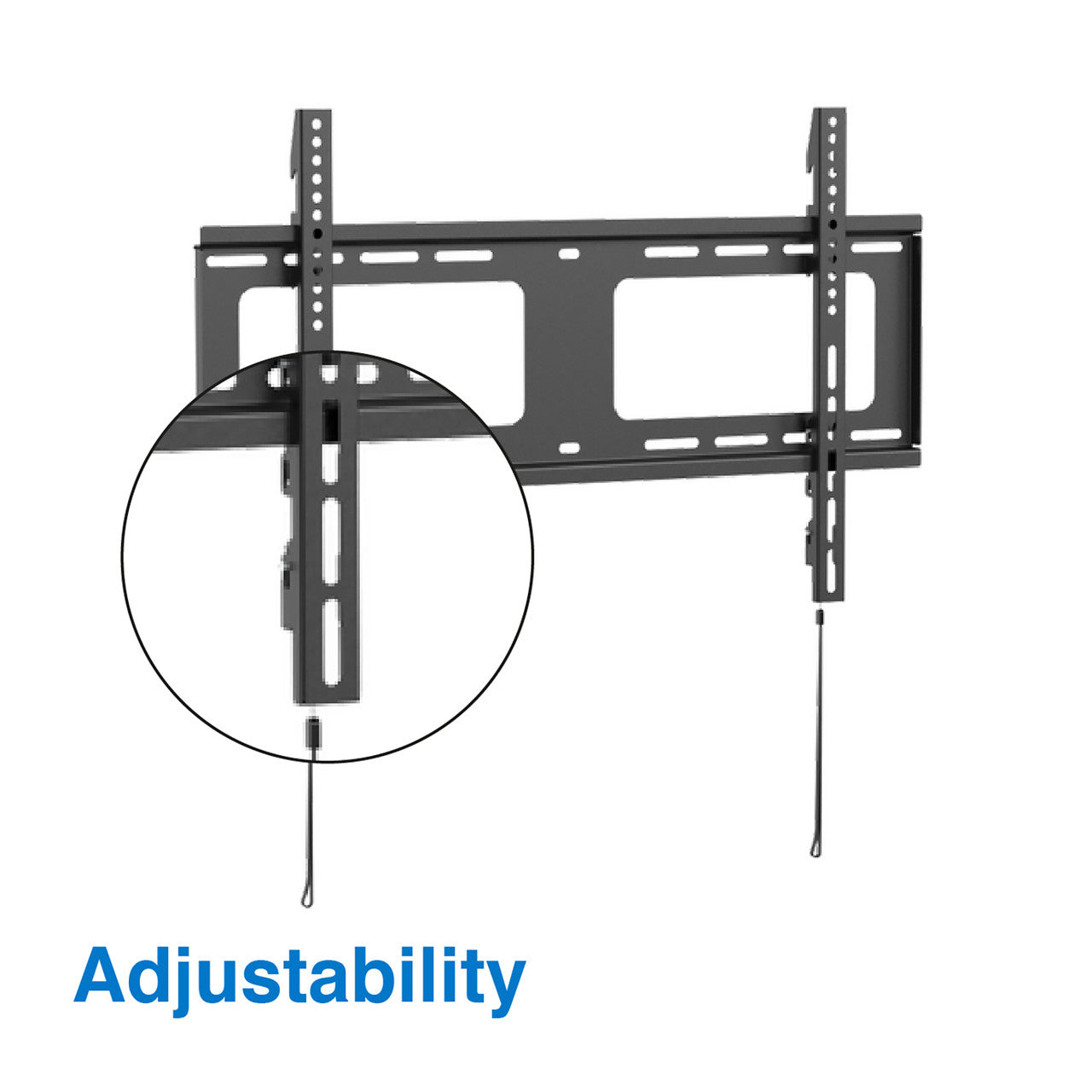 Laser Fixed Slim Profile TV Wall Mount - 37 to 80 Inch Panels 4