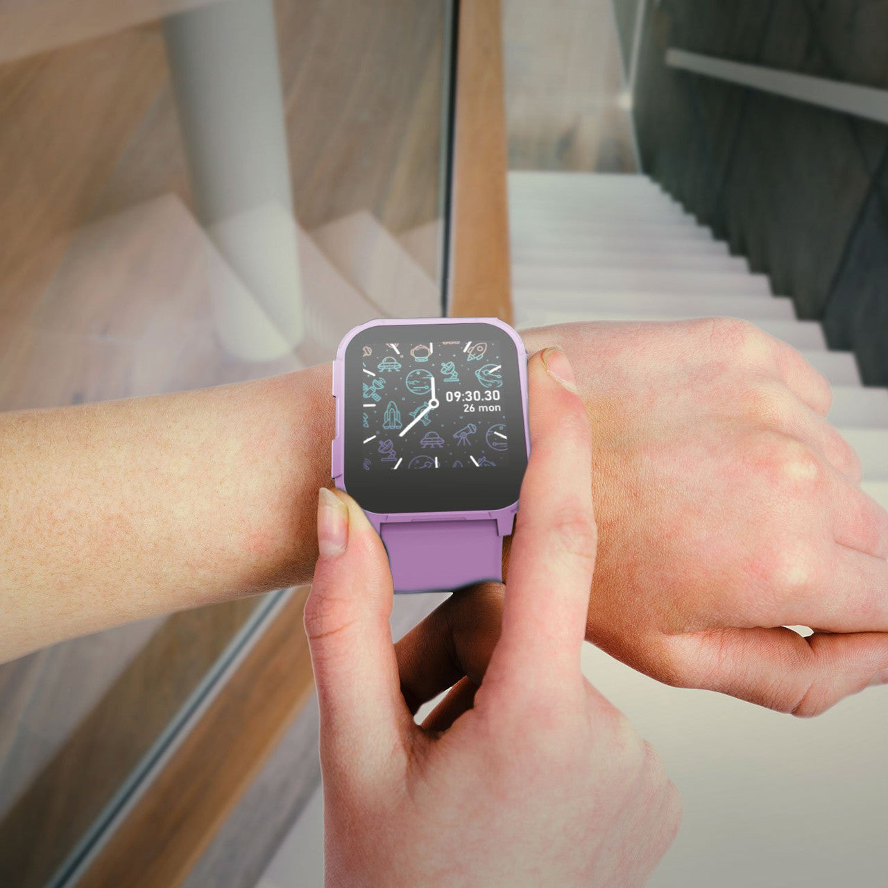 vFitness Momentum Floral Smartwatch 5