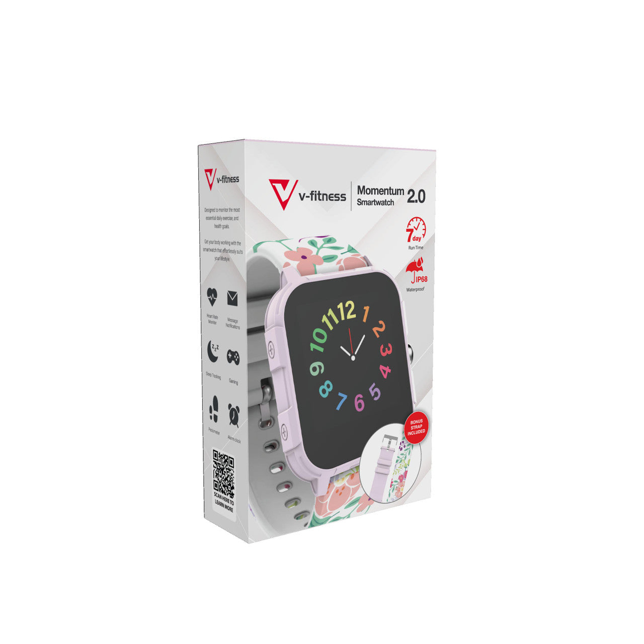vFitness Momentum Floral Smartwatch 10