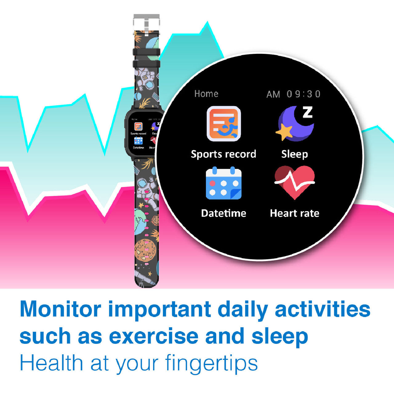 vFitness Momentum 2 Smartwatch Black 3