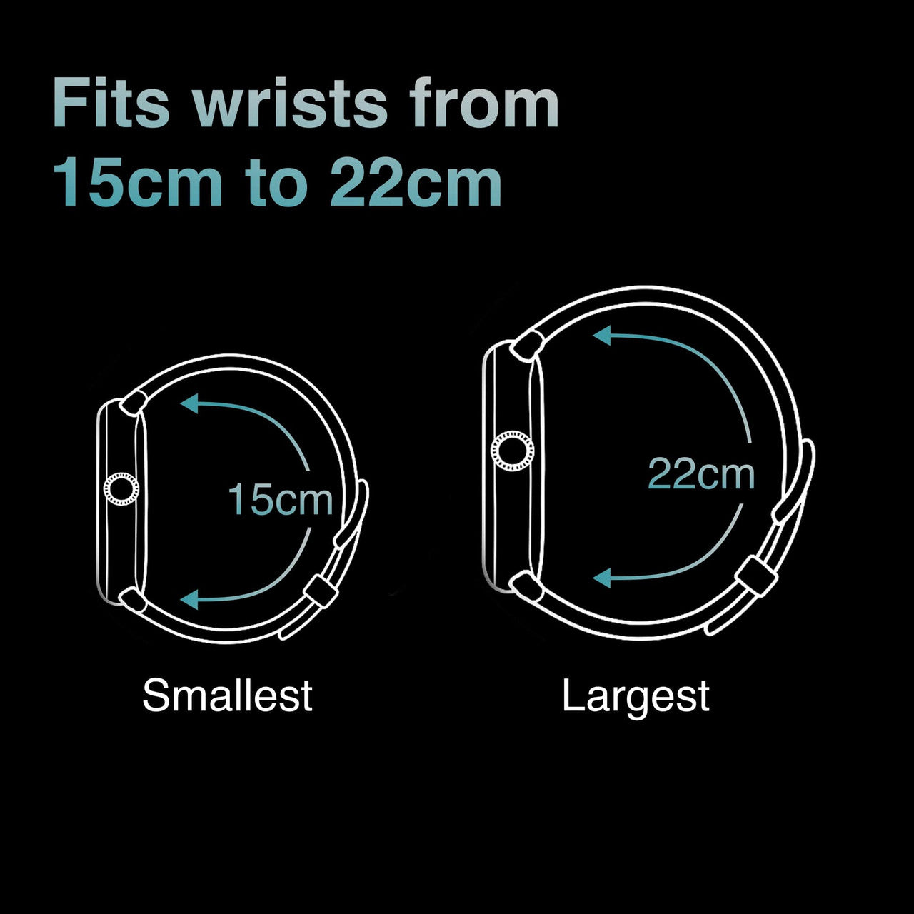 V-Fitness Smart Watch GPS and 2.1 inch Black 9