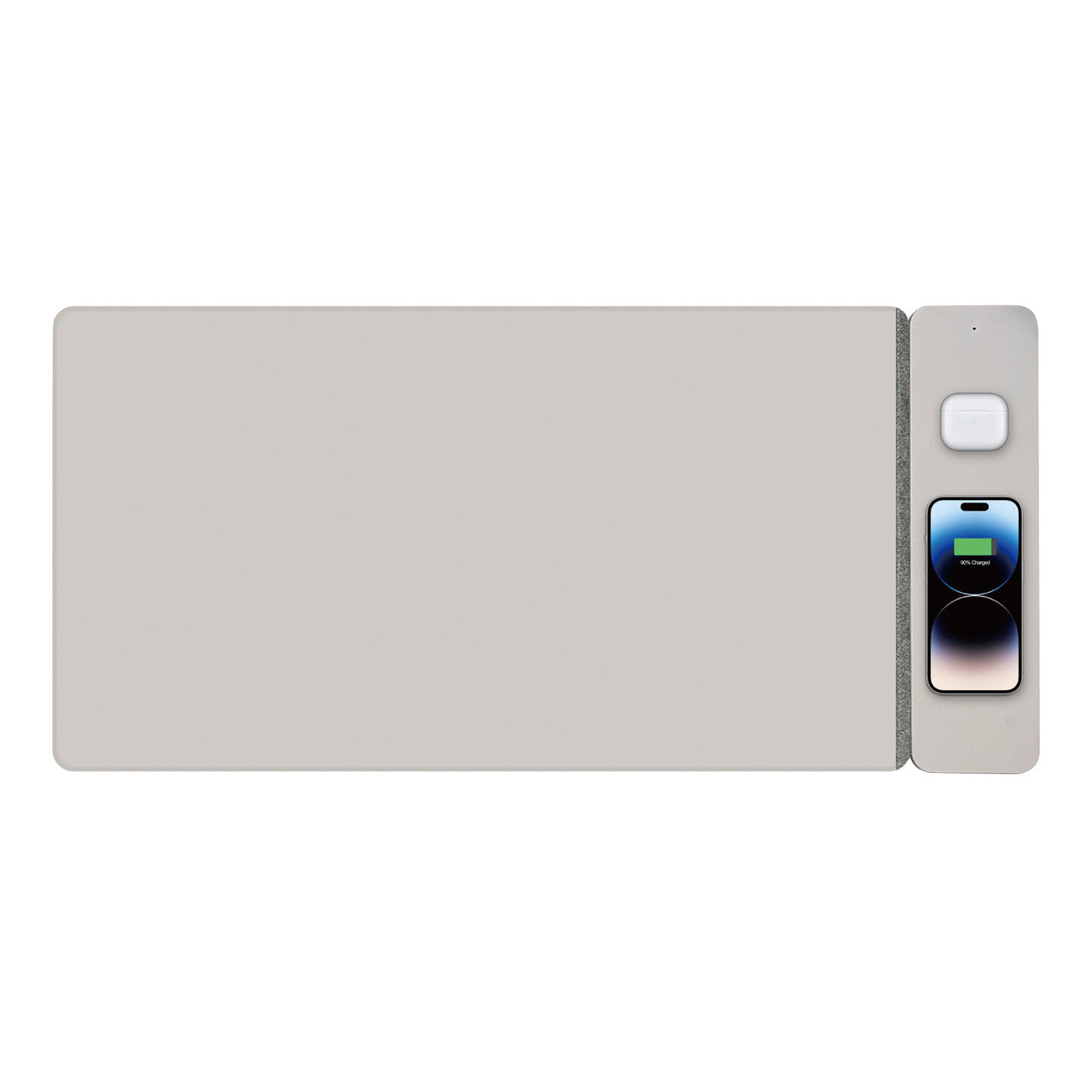 Laser Wireless Charging Desk Mat Grey 7