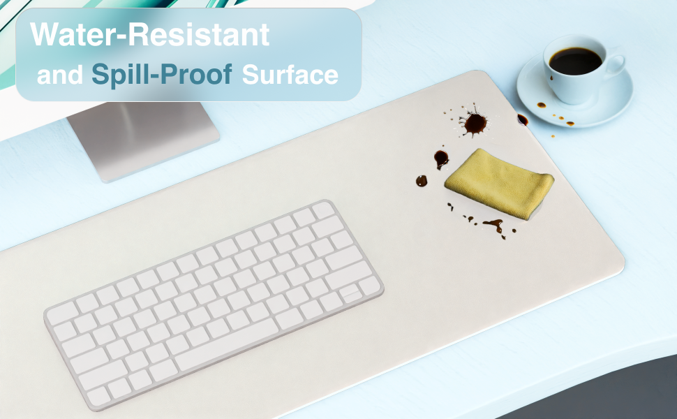 Laser Wireless Charging Desk Mat Grey 8