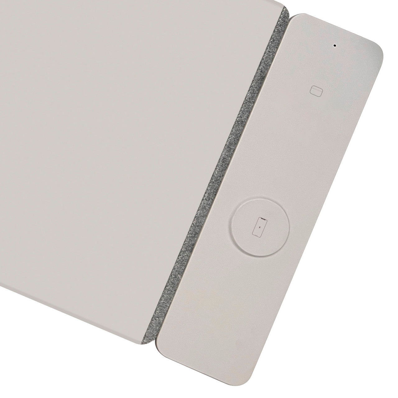 Laser Wireless Charging Desk Mat Grey 10