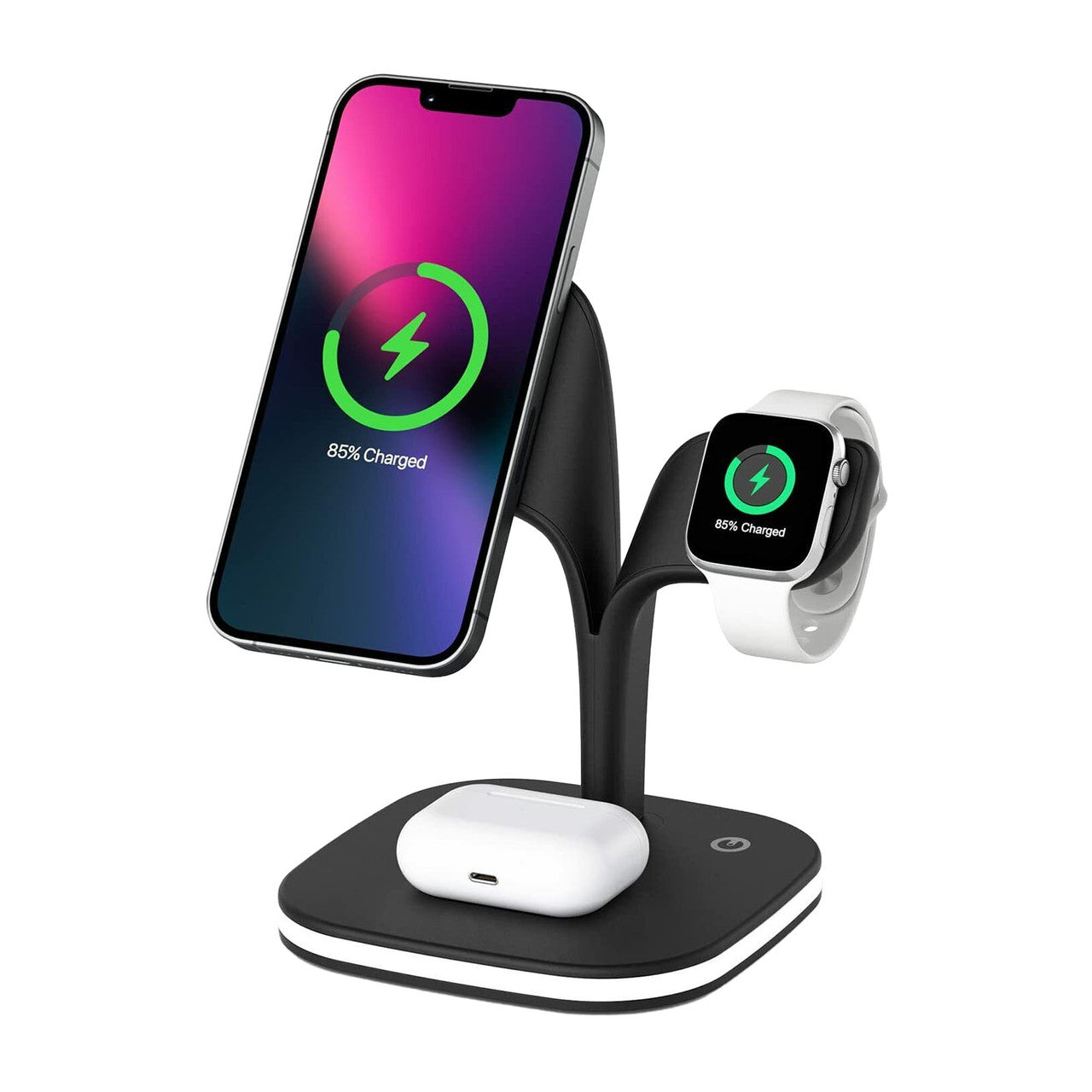 4 in 1 Wireless Charging Station with Night Light 9