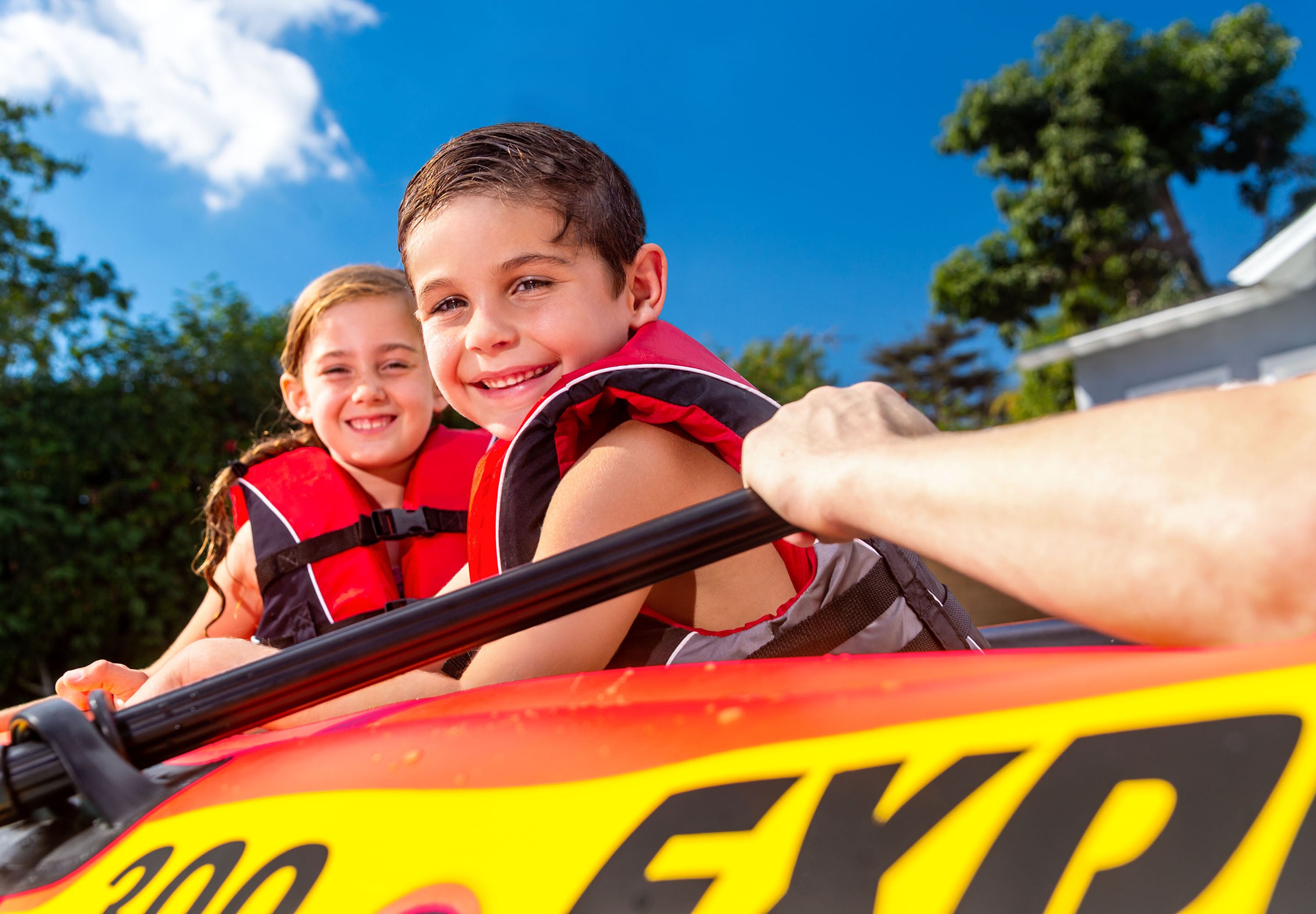 Intex Explorer Pro 300 - Inflatable Boat Sest 58358 5