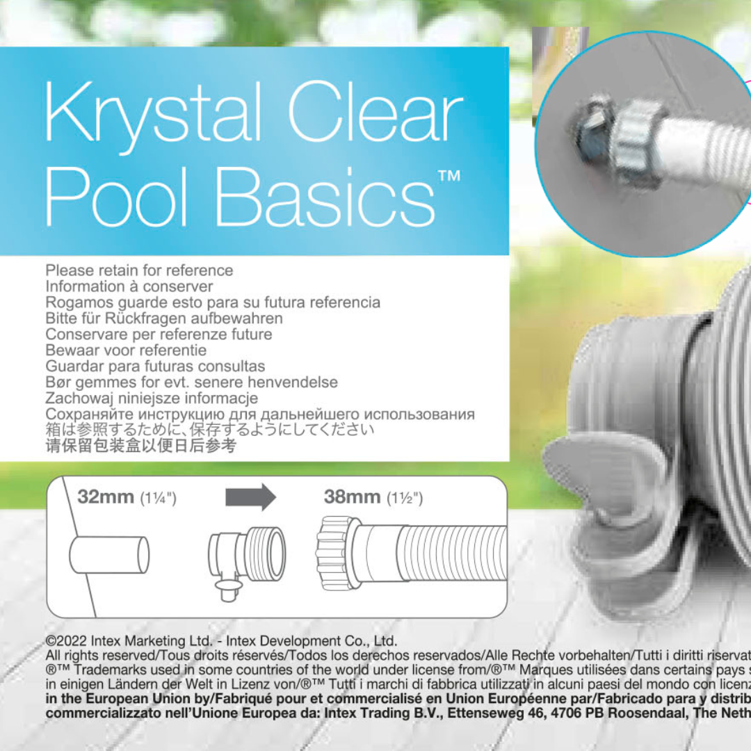 Intex Adapter B (2 Pack) 29061 4