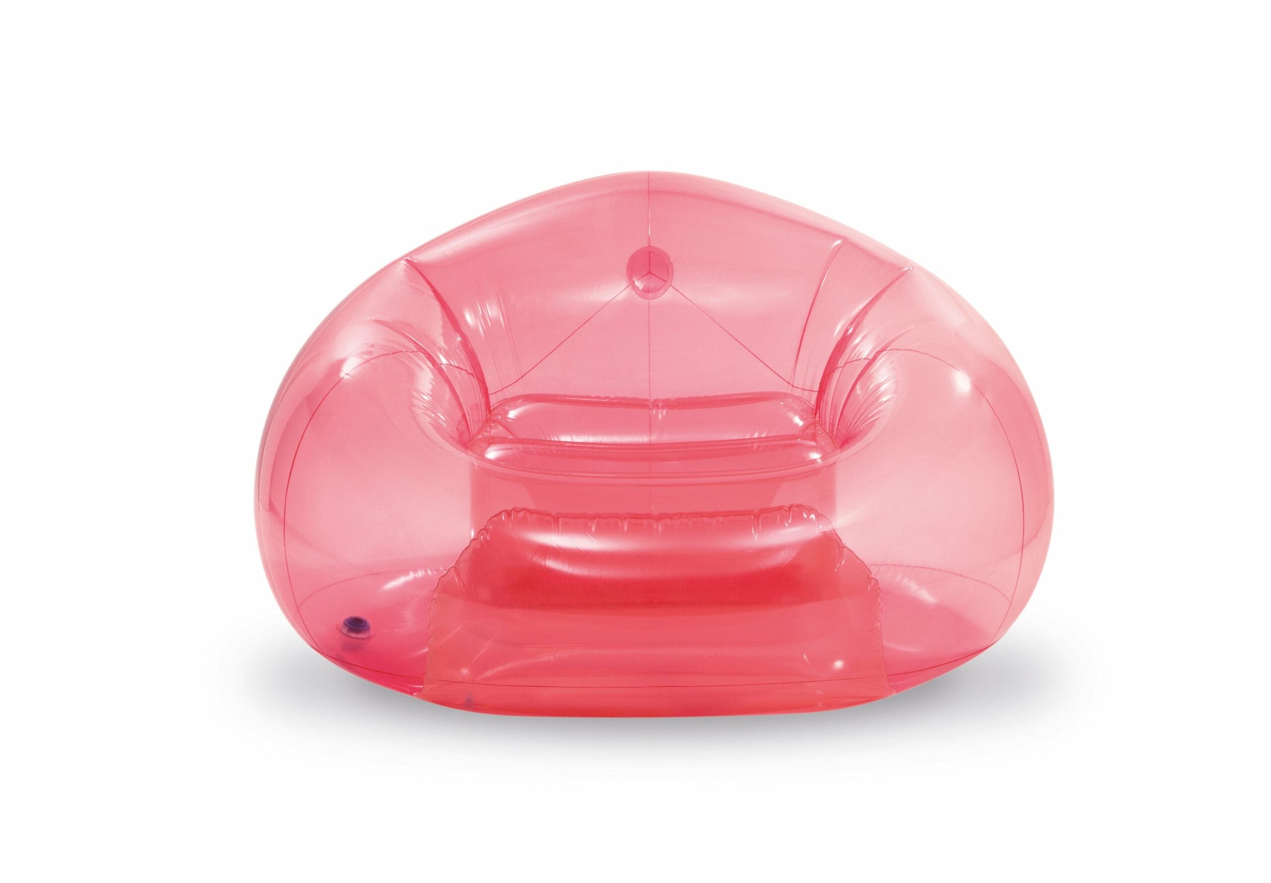 Intex Transparent Pink Beanless Bag 66501 3