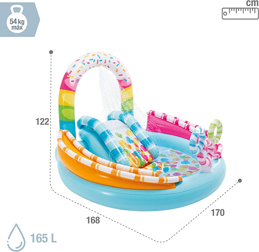 Intex Candy Fun Inflatable Play Centre 57144 4