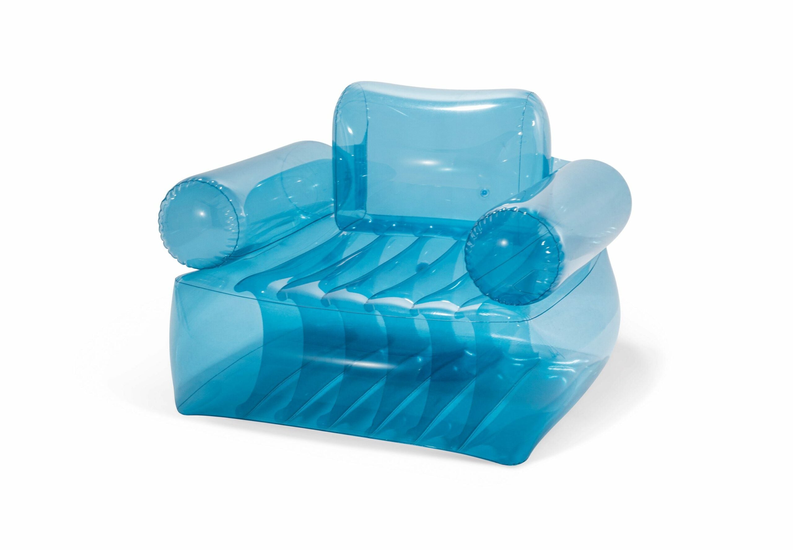 Intex Transparent Blue Inflatable Armchair 66503 4