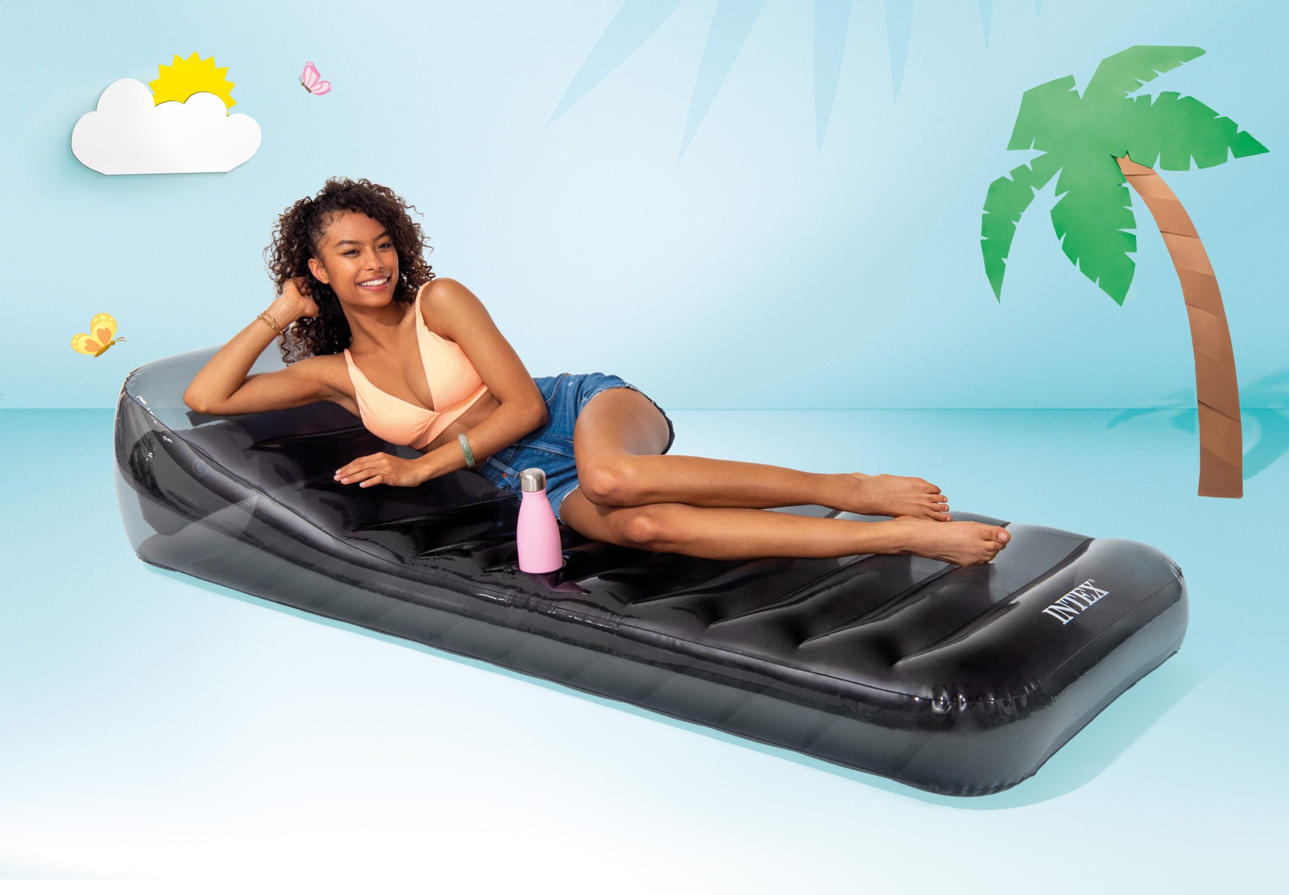 Intex Cool Grey Pool Mat 58723 3