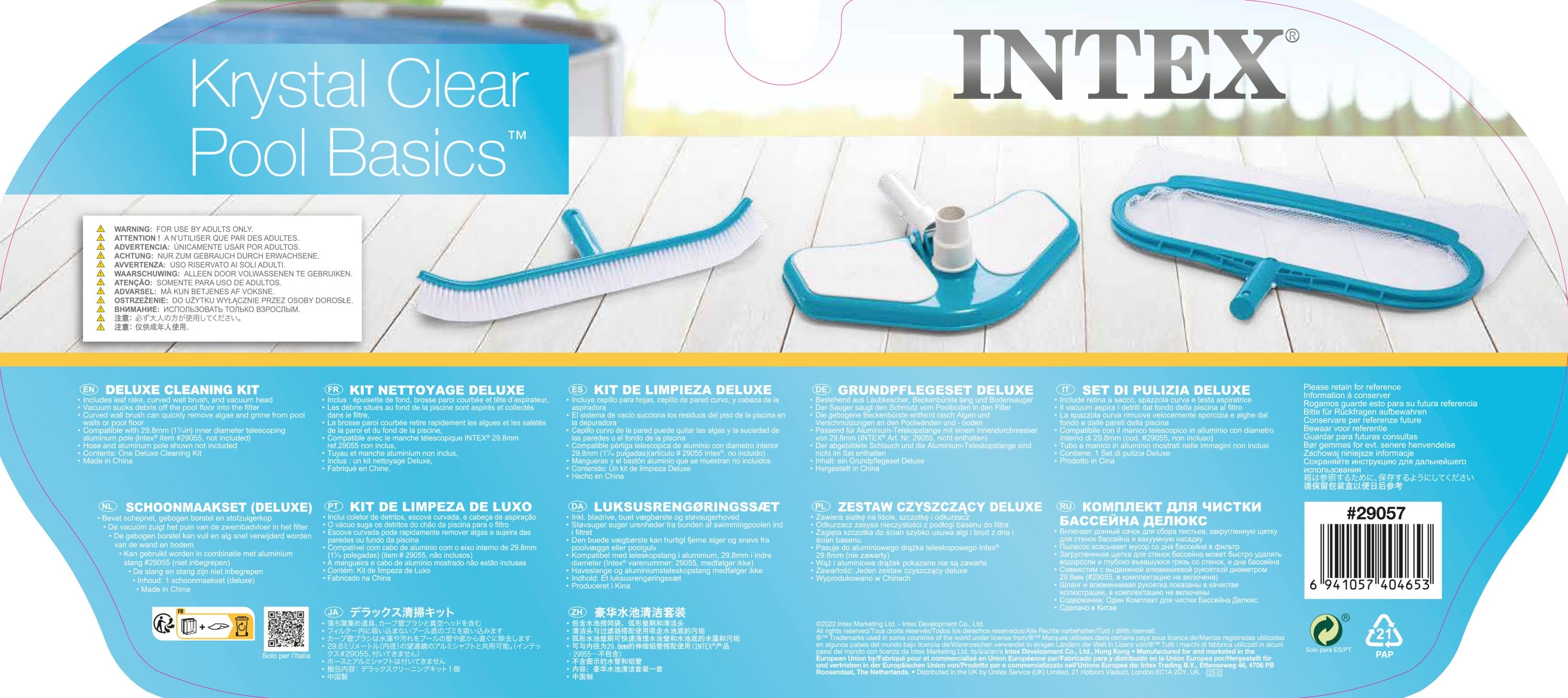 Intex Pool Deluxe Cleaning Kit  - 29057