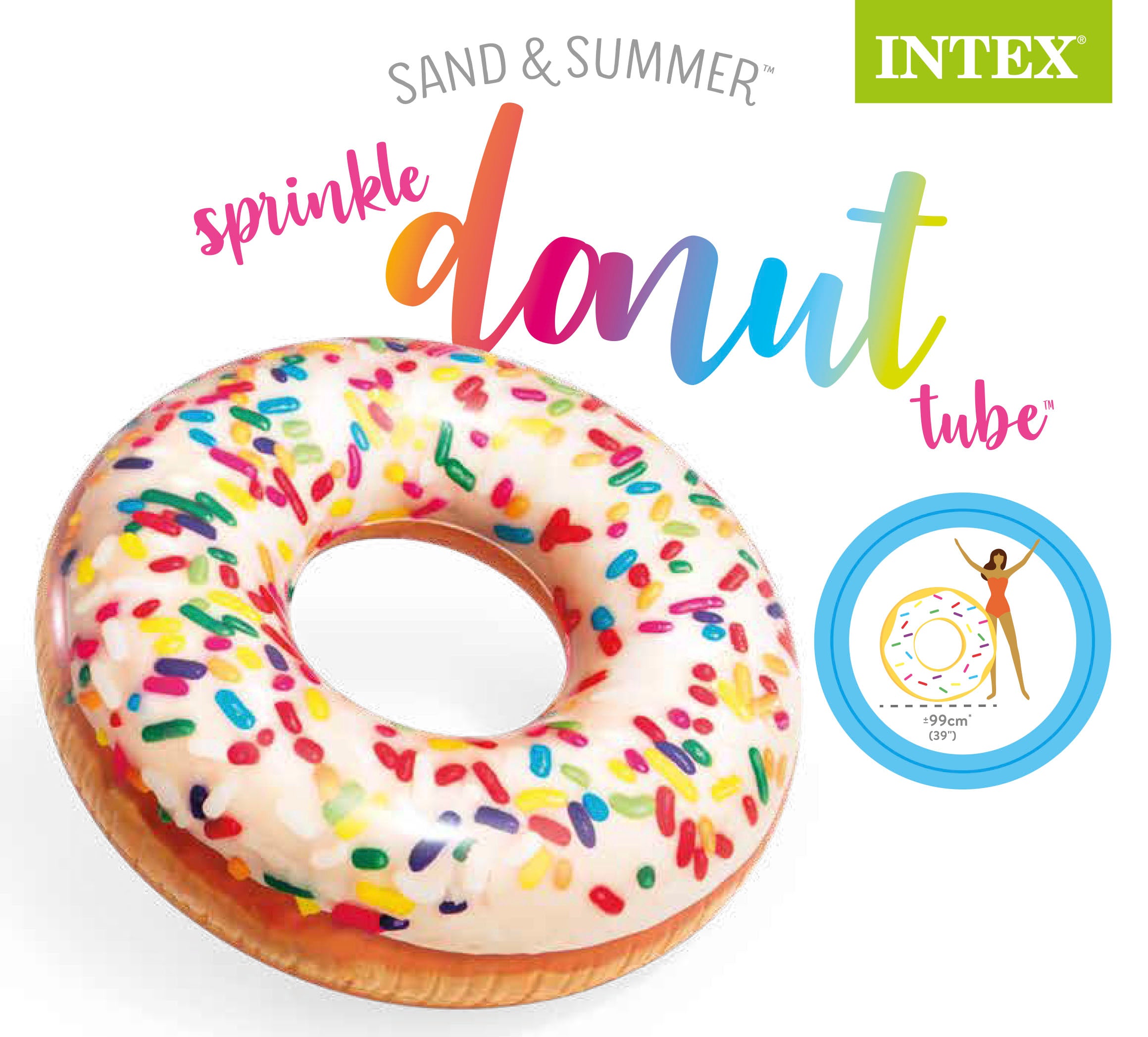 Intex Sprinkle Donut Tube 56263 3