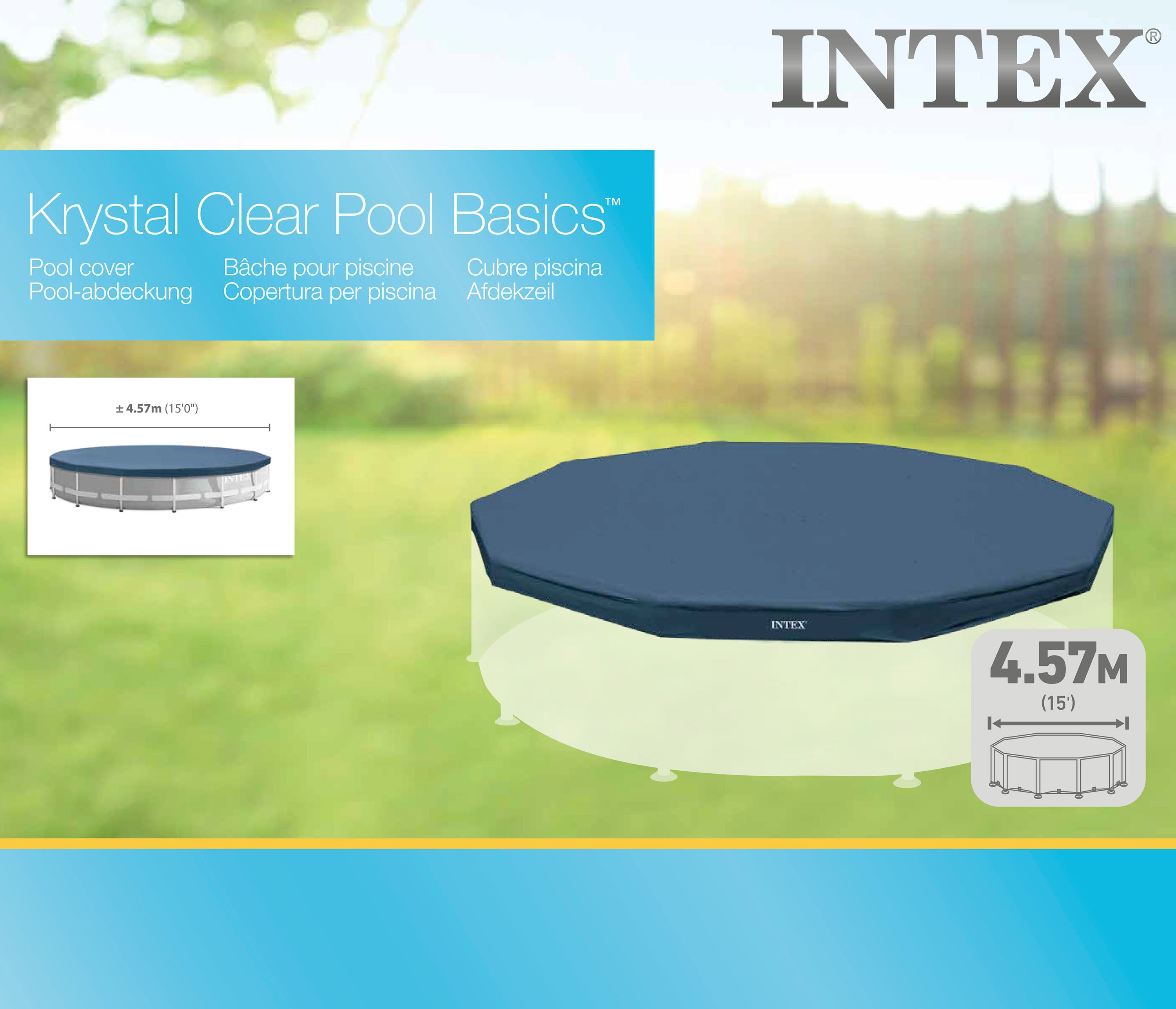 Intex Frame Pool Cover 457cm 28032 3
