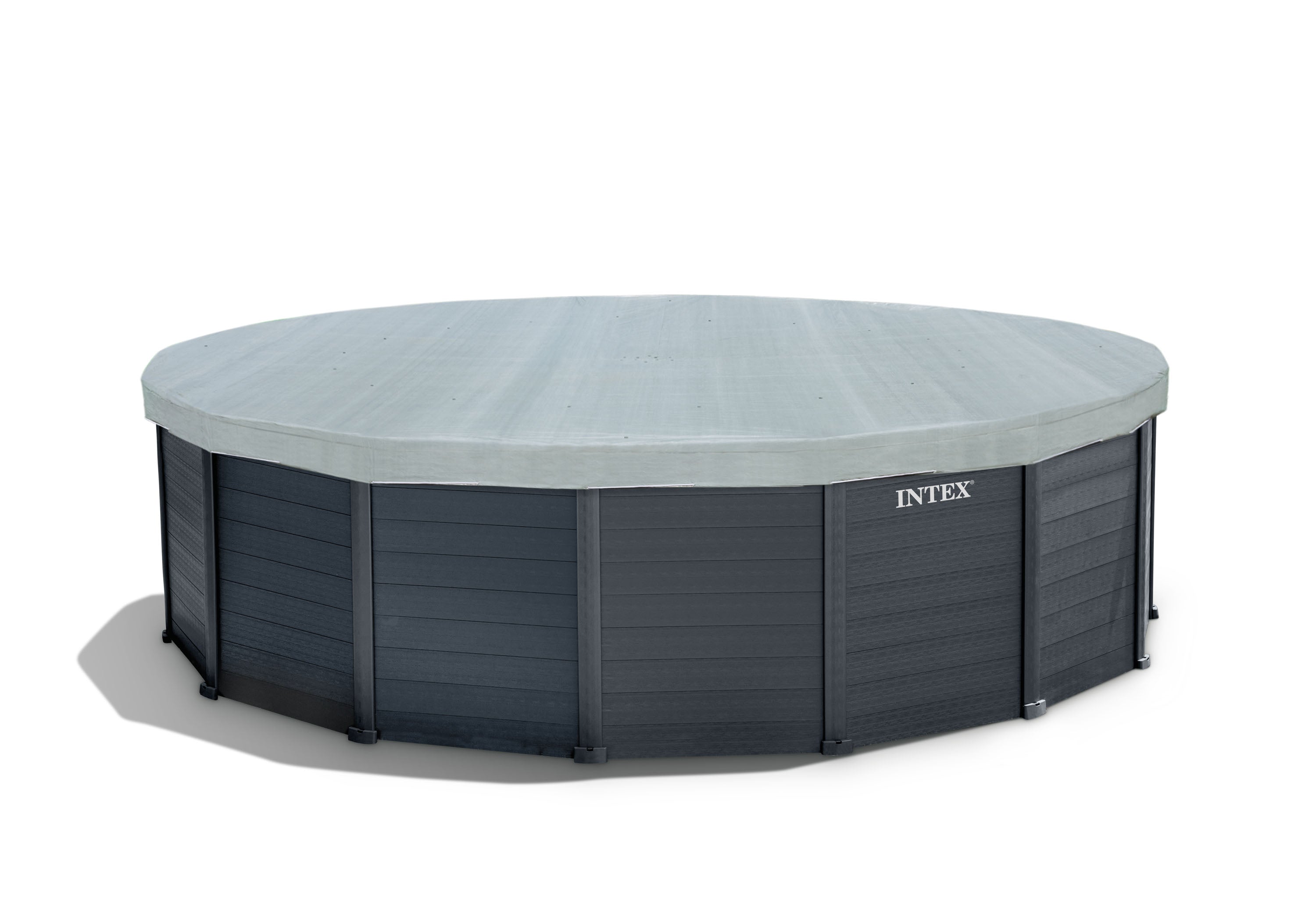 Intex Intex Graphite Grey Panel Pool 4.78 x 1.24M 26384 6