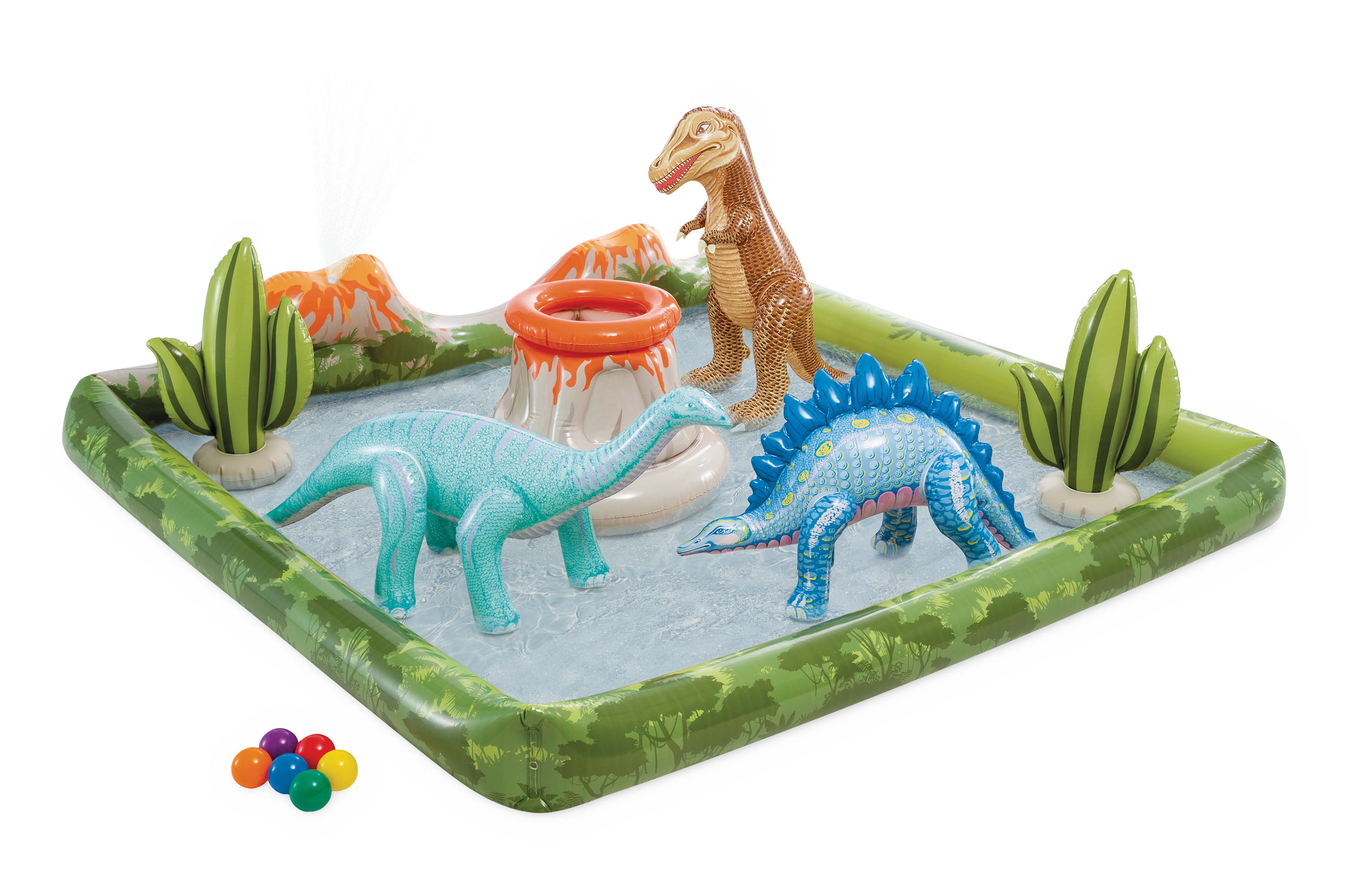 Intex Jurassic Adventure Inflatable Play Center 56132 7