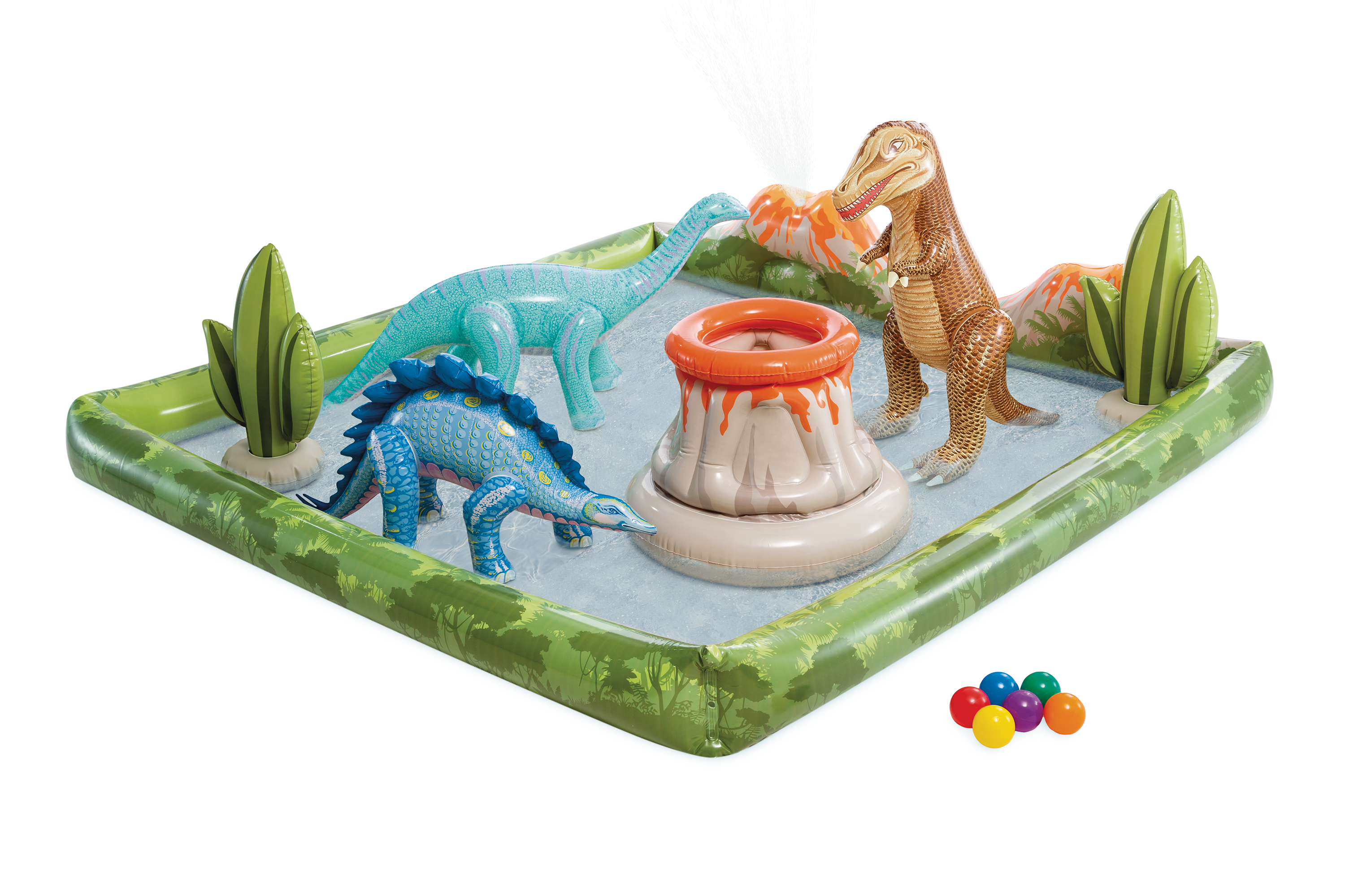 Intex Jurassic Adventure Inflatable Play Center 56132 8