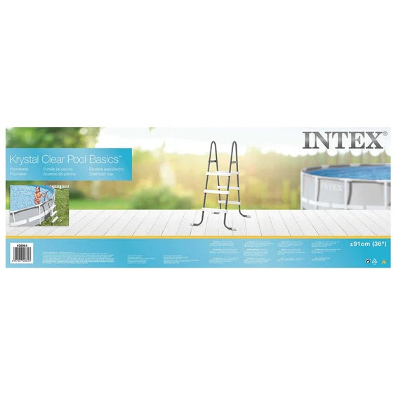 Intex Pool Ladder 36 Inch 91cm Above Ground Pools 3