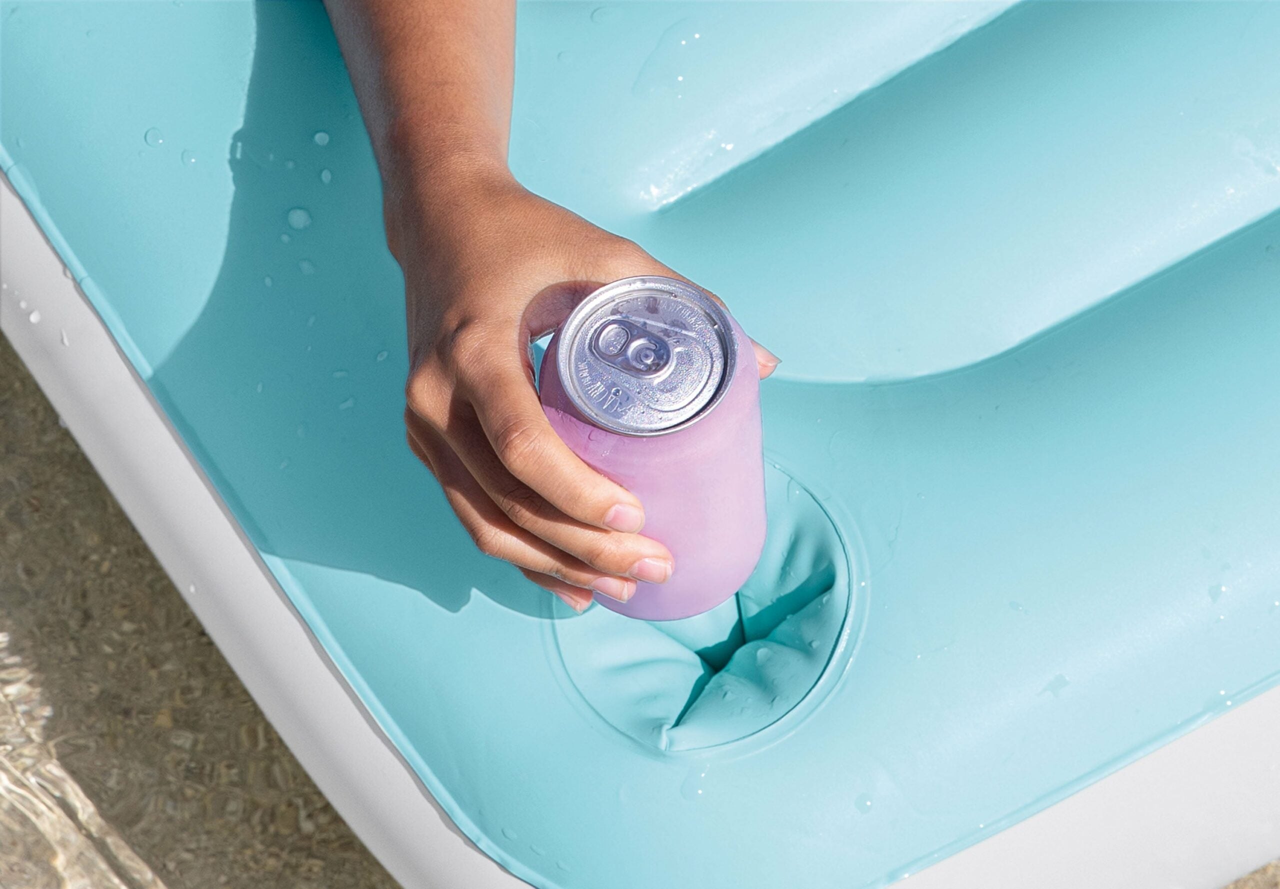 Intex Water Lounge Inflatable Pontoon Raft 56289 4