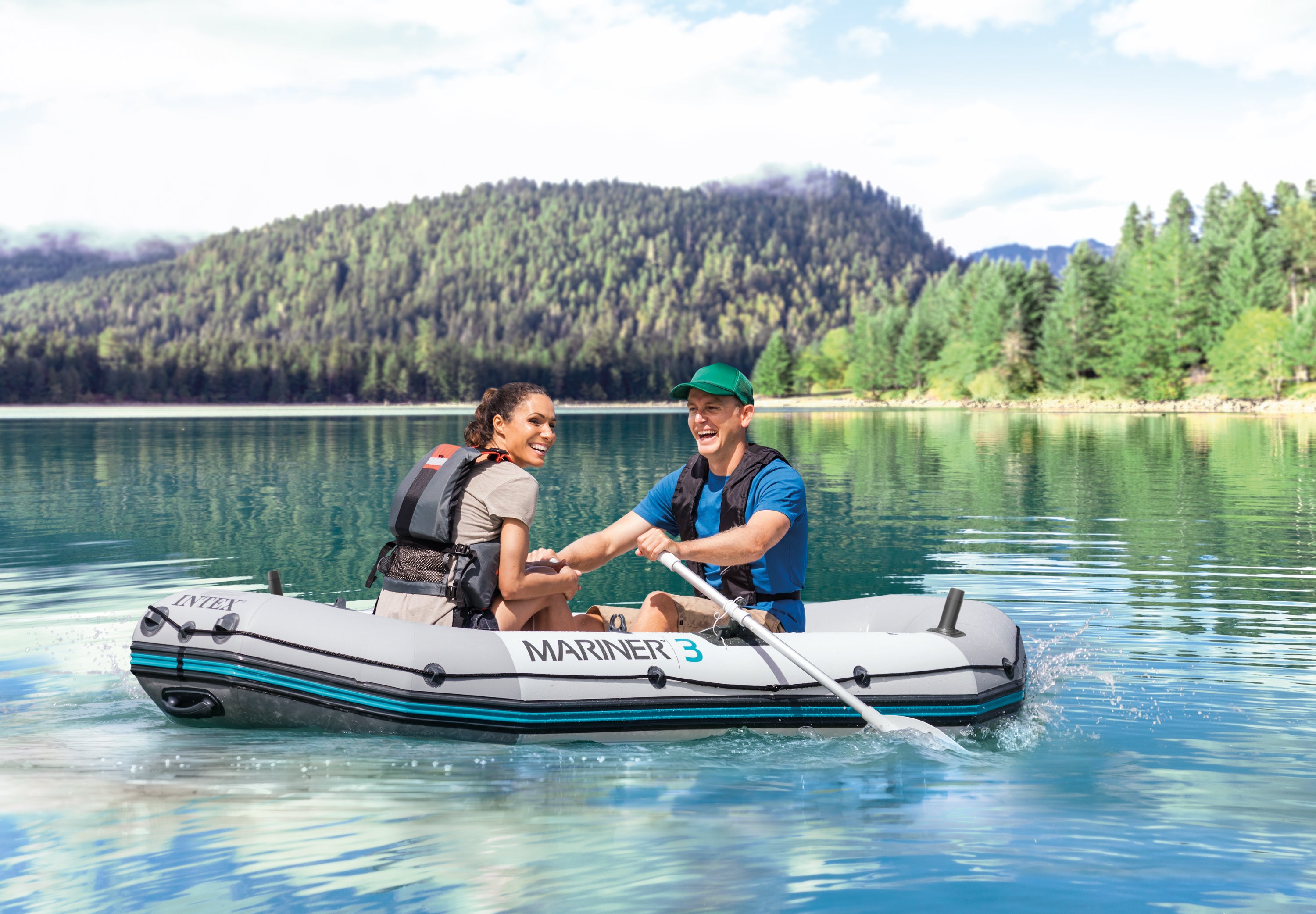 Intex Mariner 3 Boat Set 68373 3