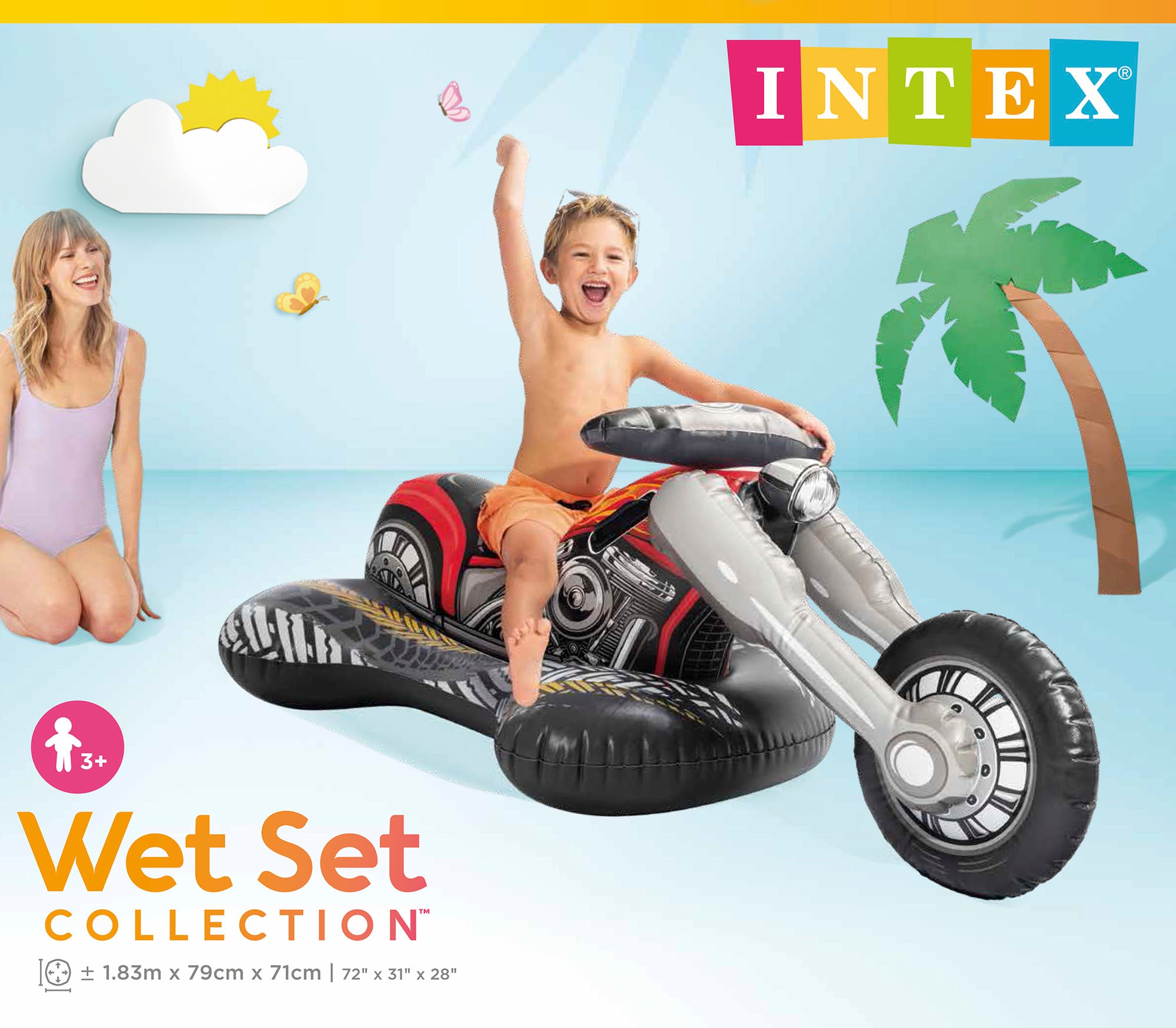 Intex Cruiser Motorbike Ride-On 57534 5