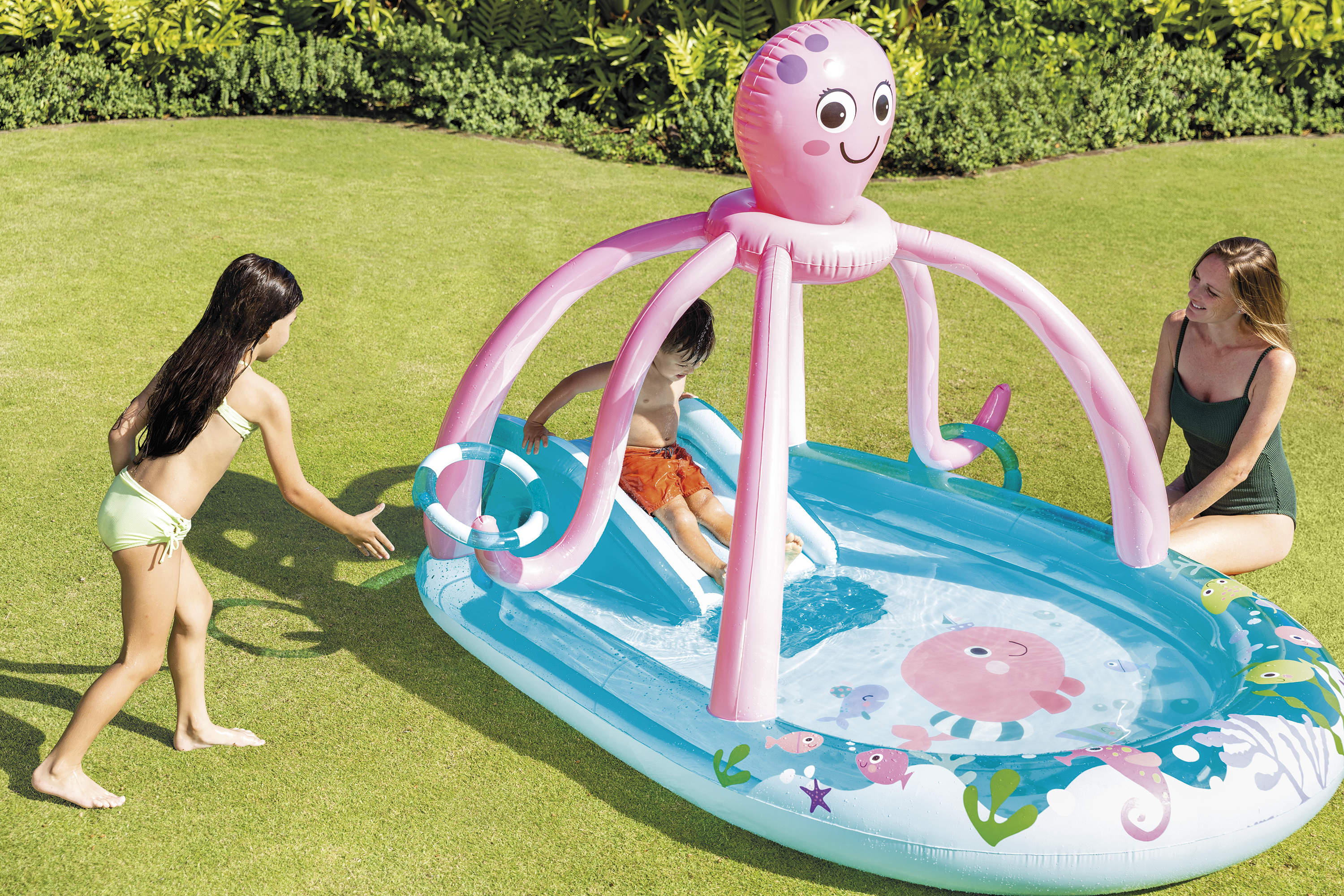 Intex Friendly Octopus Inflatable Play Centre 56138 5