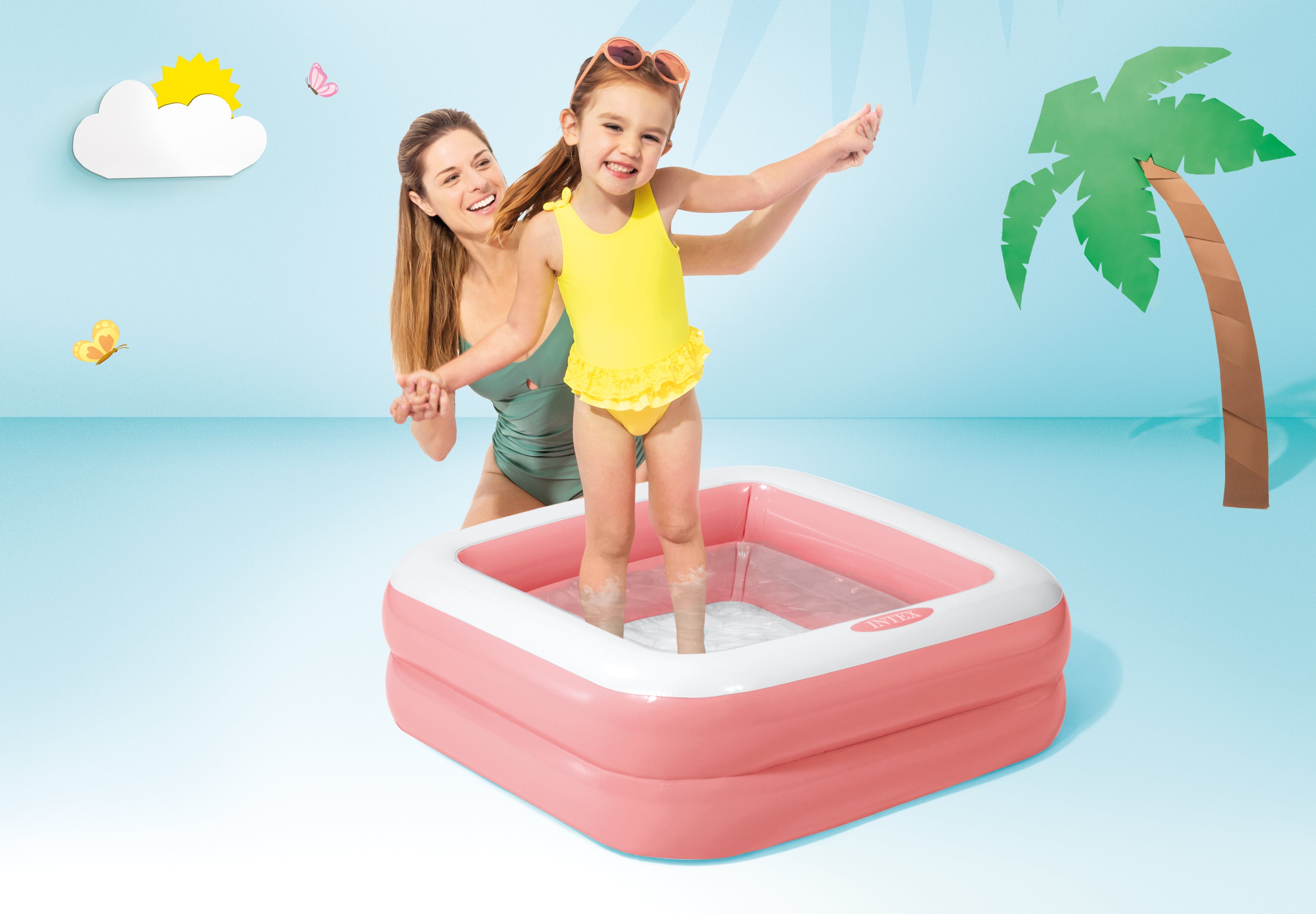 Intex Play Box Pool Pink 57100 4