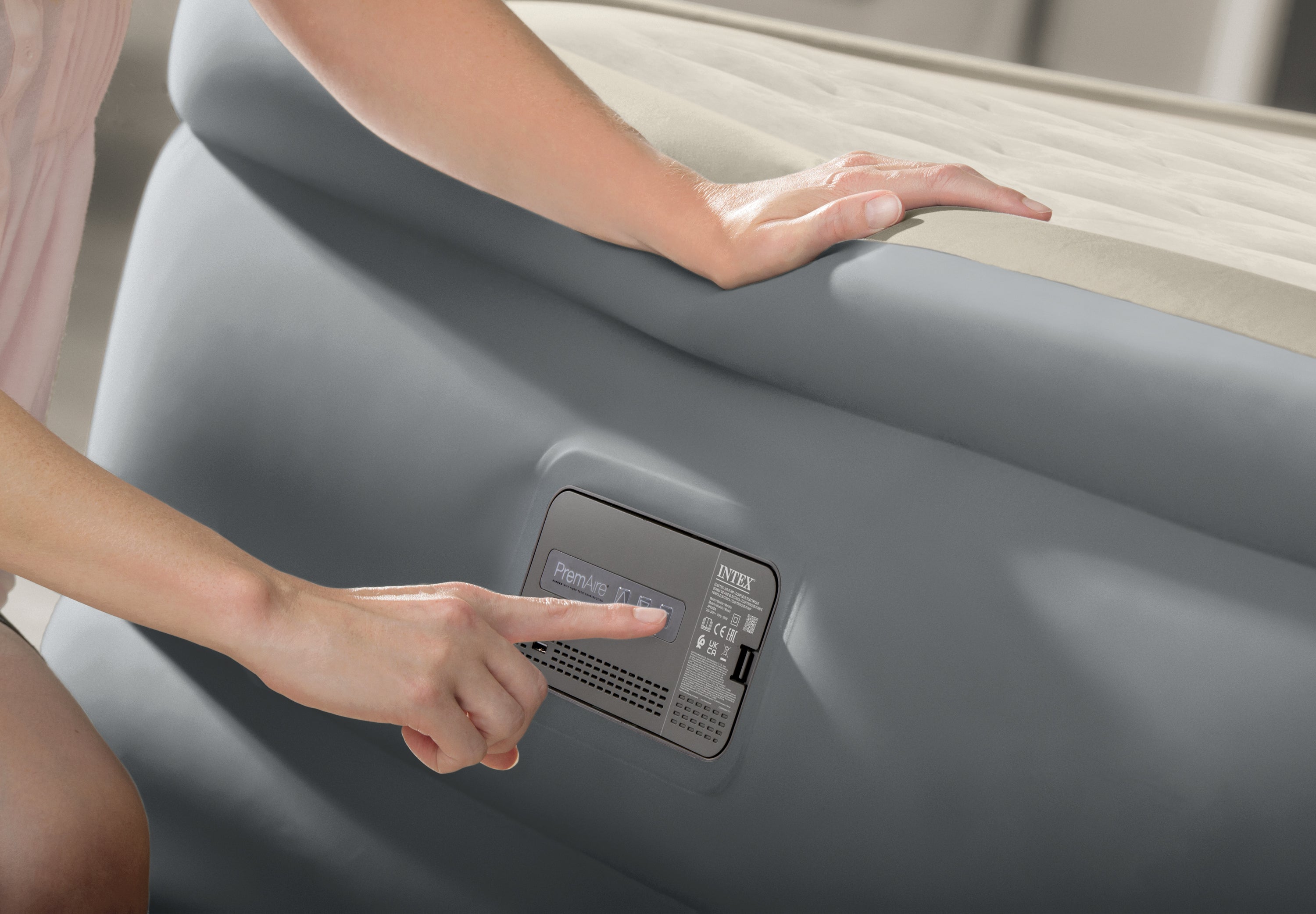 Intex Queen PremAire II Airbed 46cm 64926 6