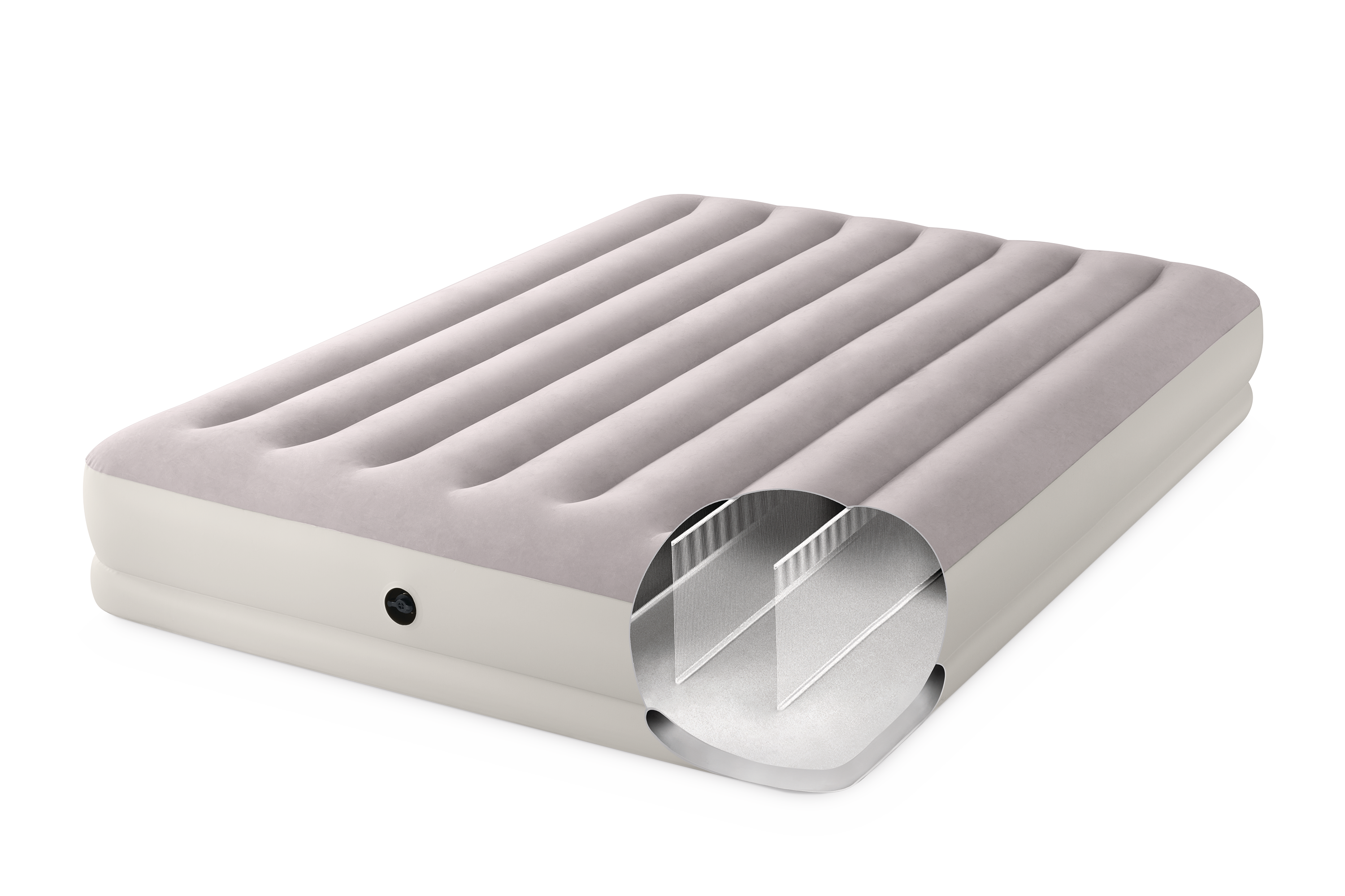 Intex Queen Dura-Beam Prestige Mid-Rise Airbed w/ USB150 Pump- 64179 5