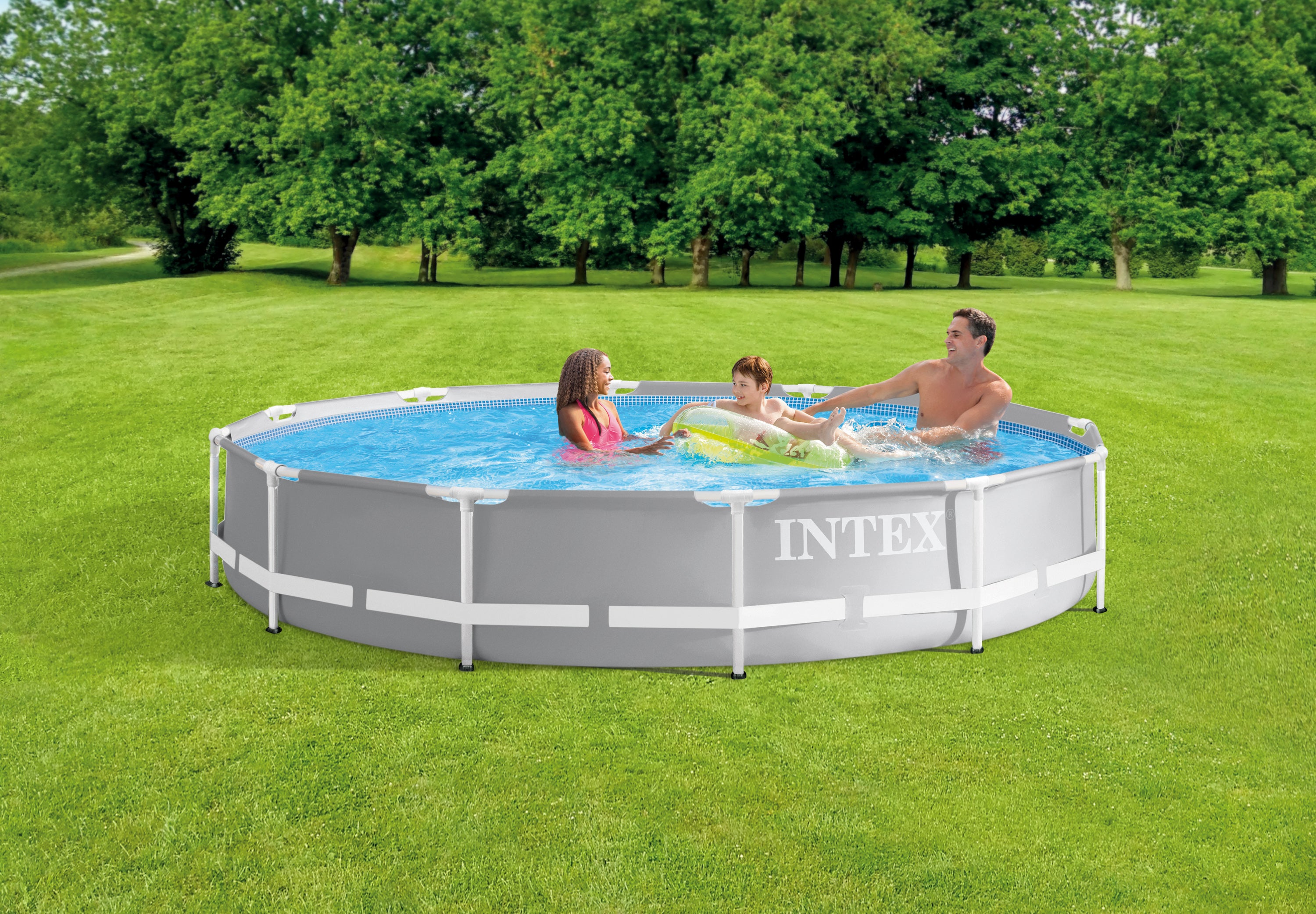 Intex PRISM 12' Metal Frame Above Ground Pool - 366cm x 76cm 26712 3