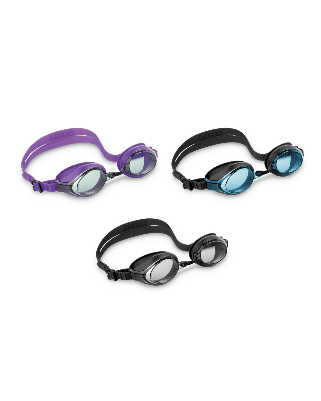Intex Racing Silicone Swimming Goggles Youth 55691 7