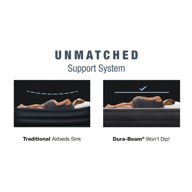 Intex Queen Plus Inflatable Air Mattress 46cm 64414 7