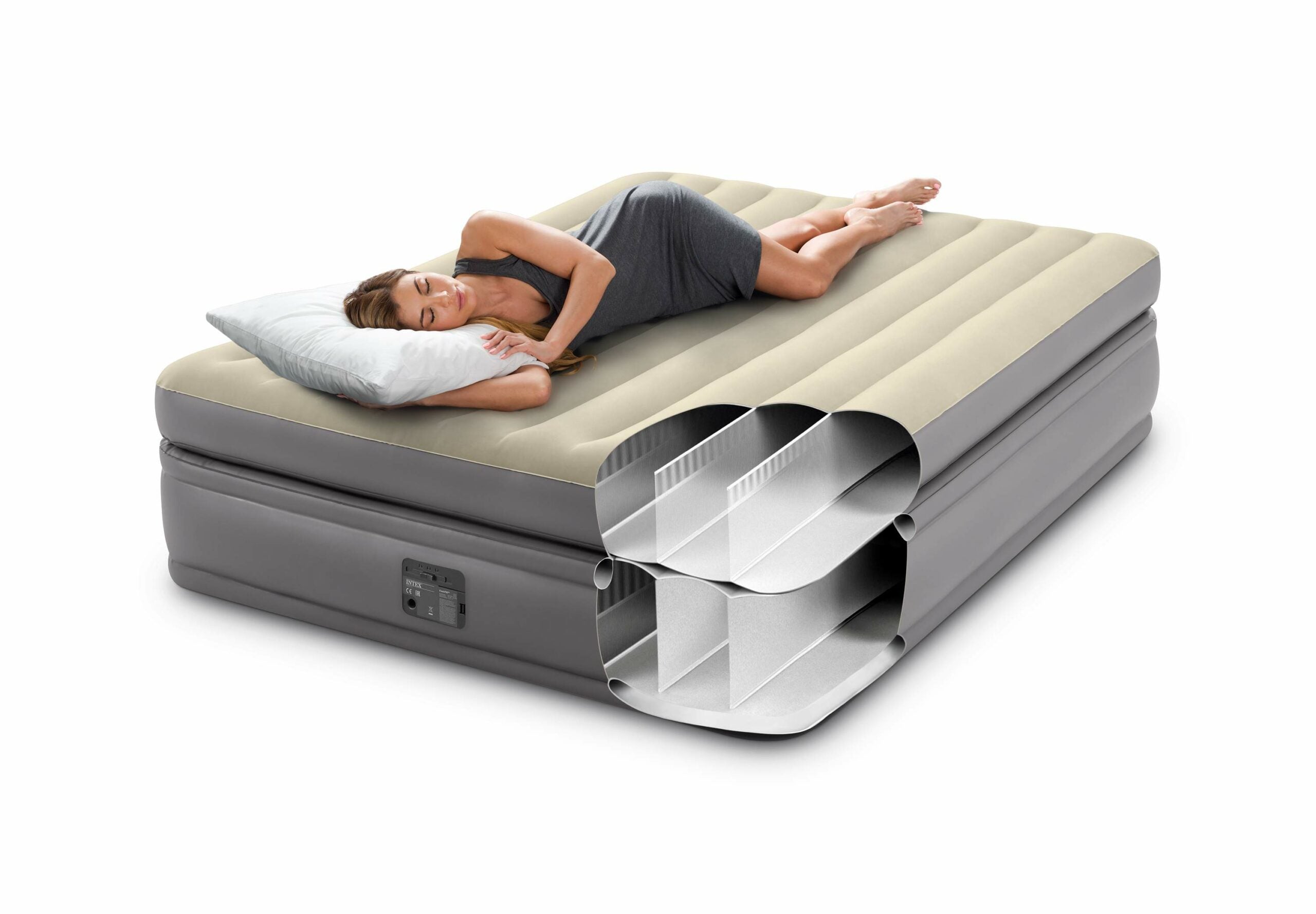 Intex Queen Prime Comfort Airbed 64164 5