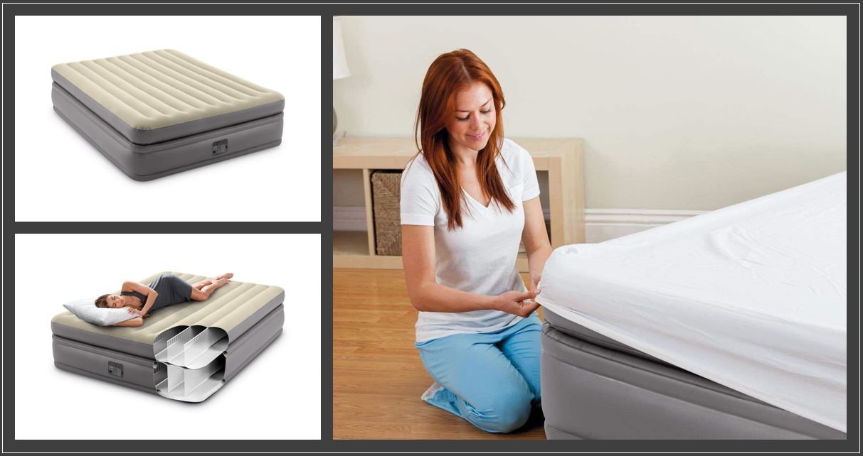 Intex Queen Prime Comfort Airbed 64164 6