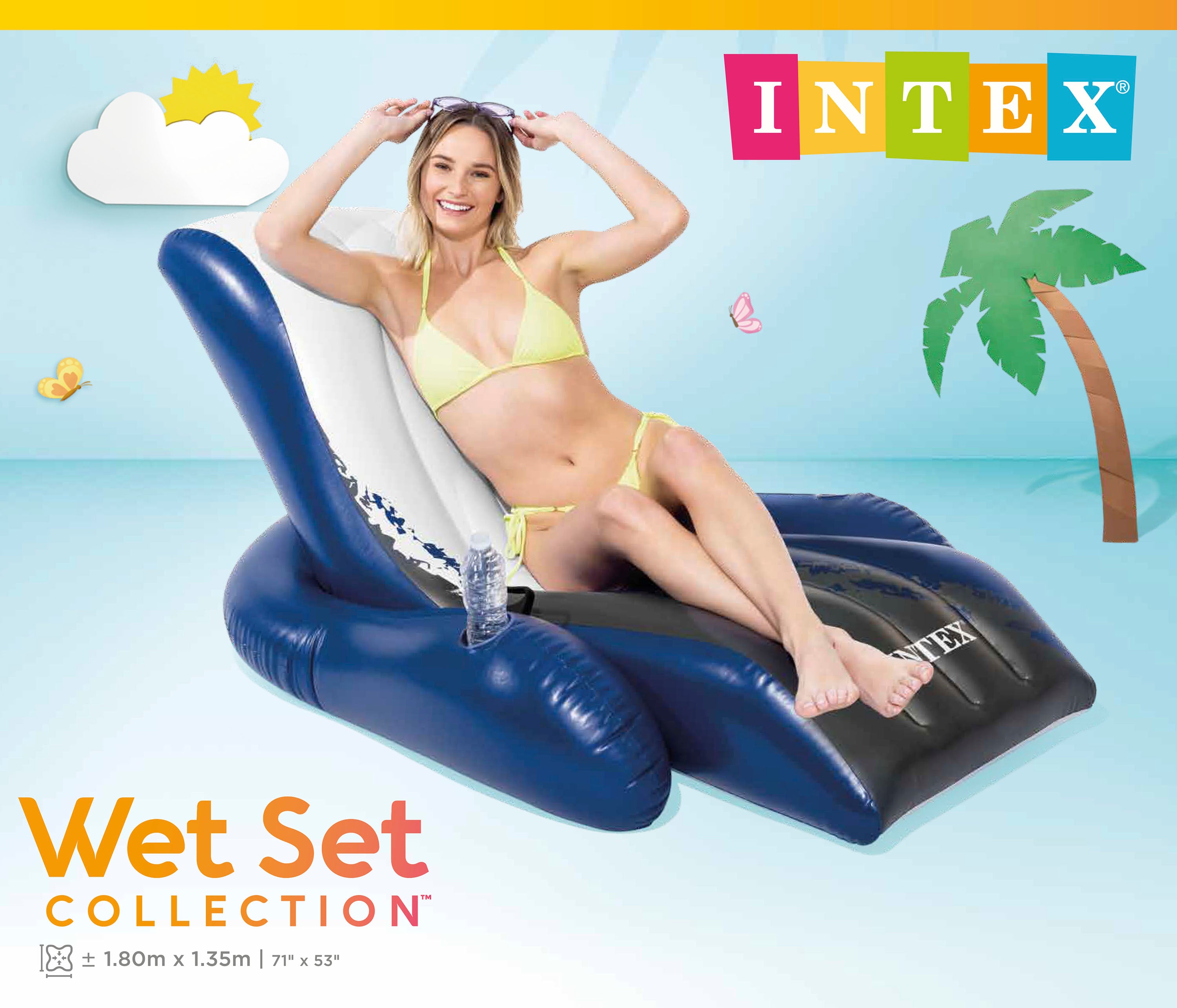 Intex Floating Recliner Lounge 58868 5